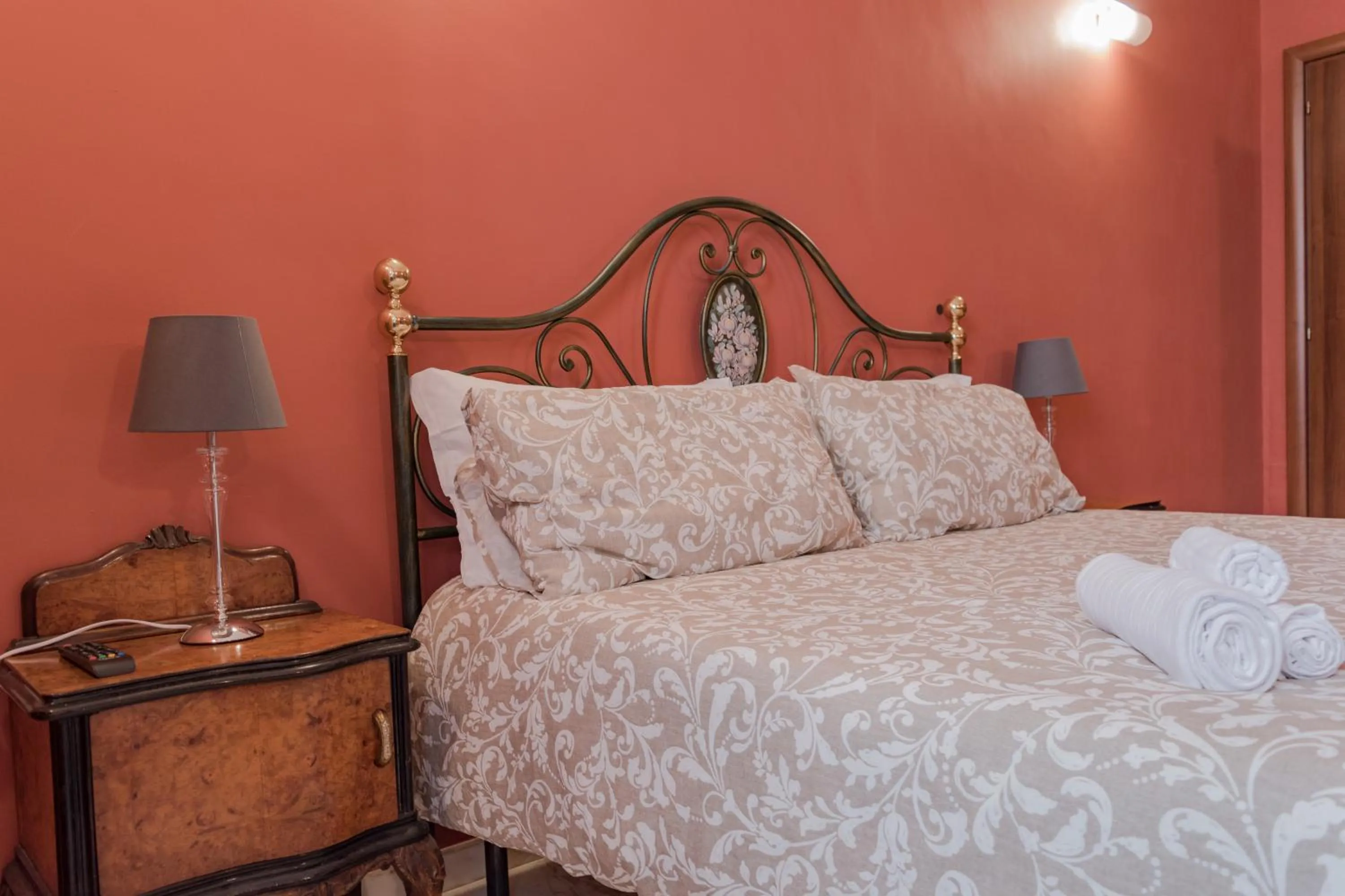 Bedroom, Bed in Antica Terrazza Frascati