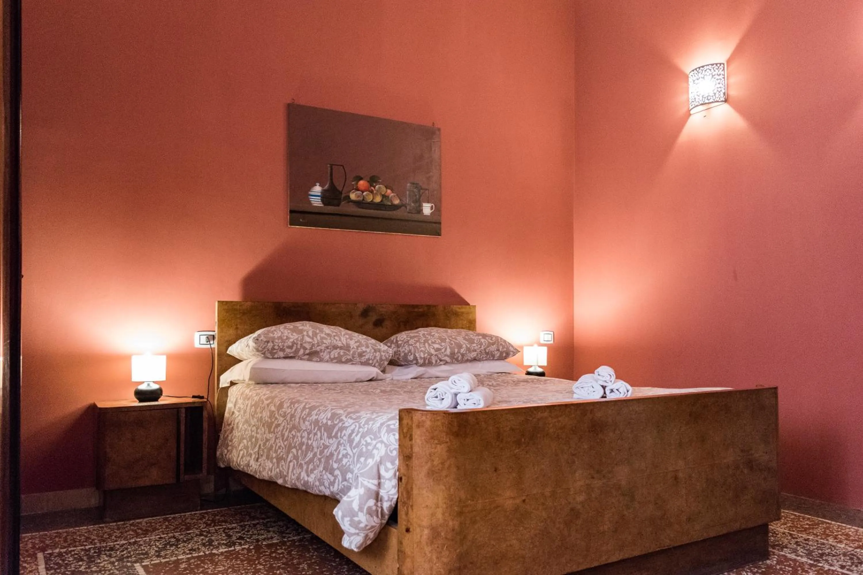 Bedroom, Bed in Antica Terrazza Frascati