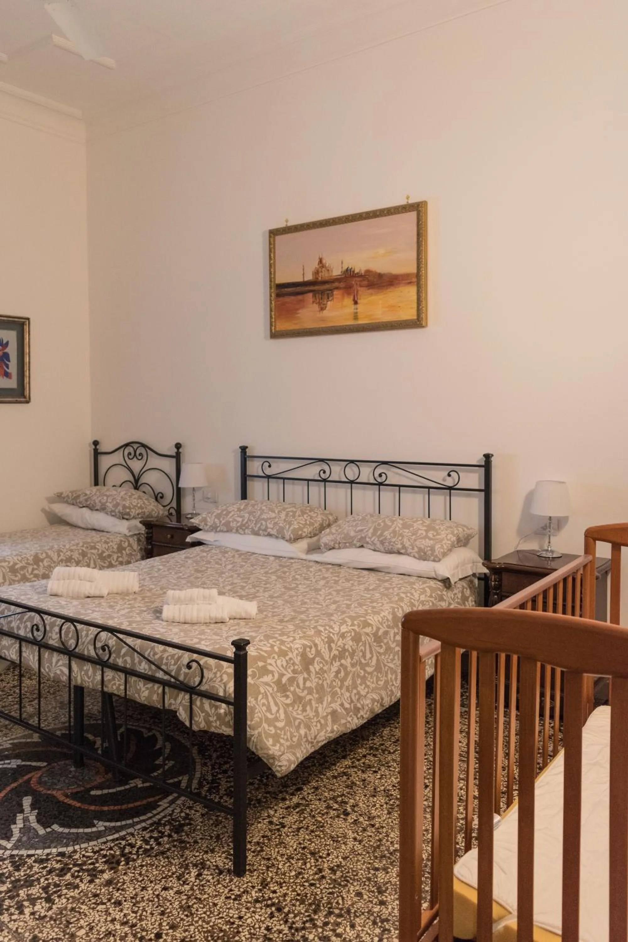 Bedroom, Bed in Antica Terrazza Frascati