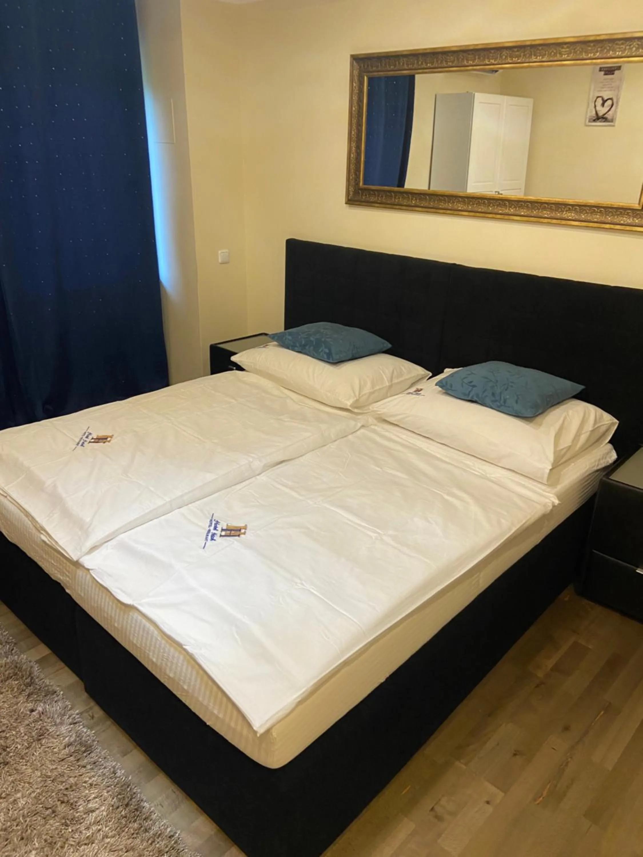 Bed in Hotel Restaurant Hesch