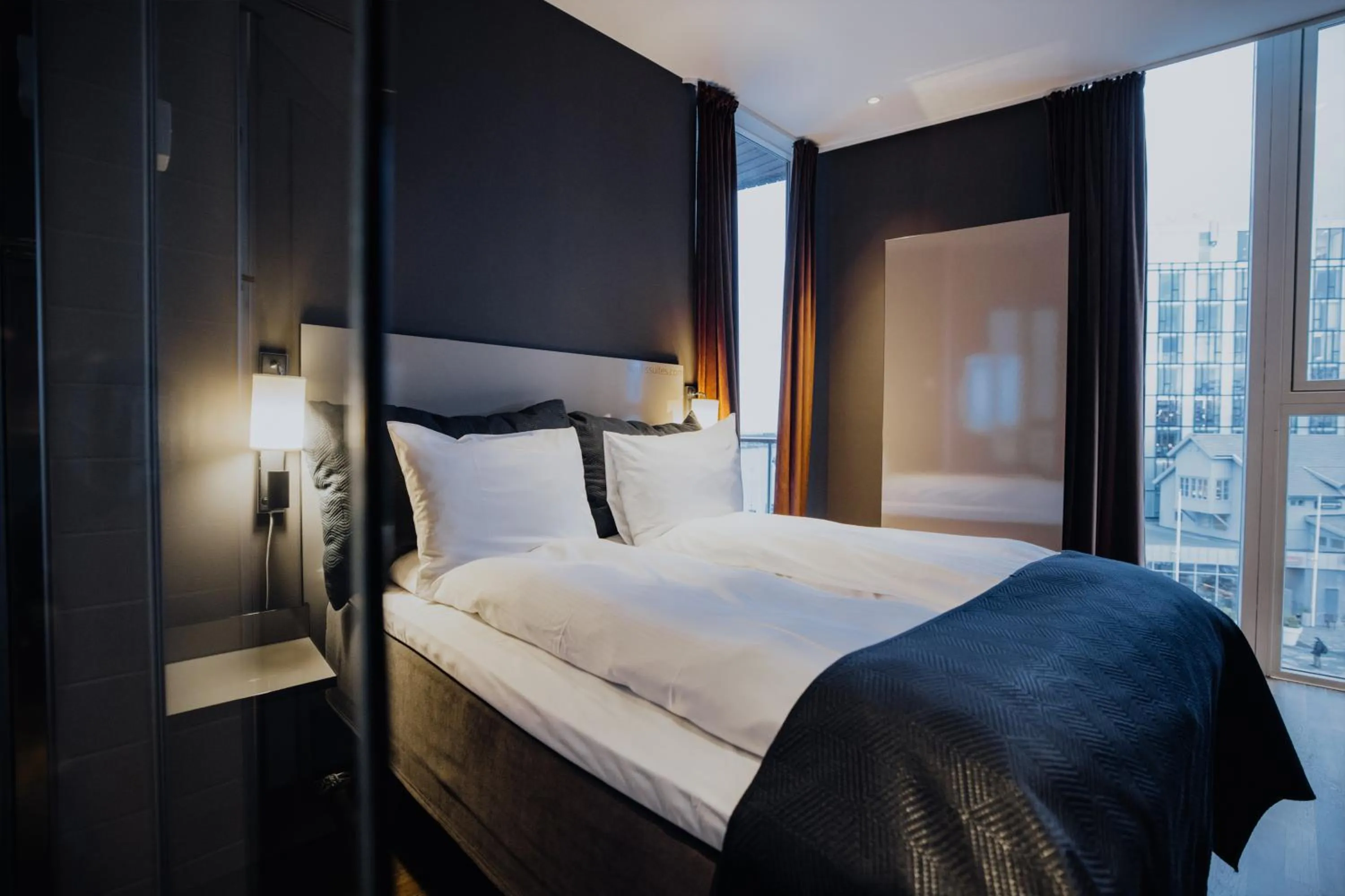 Bed in Nordis Apartments