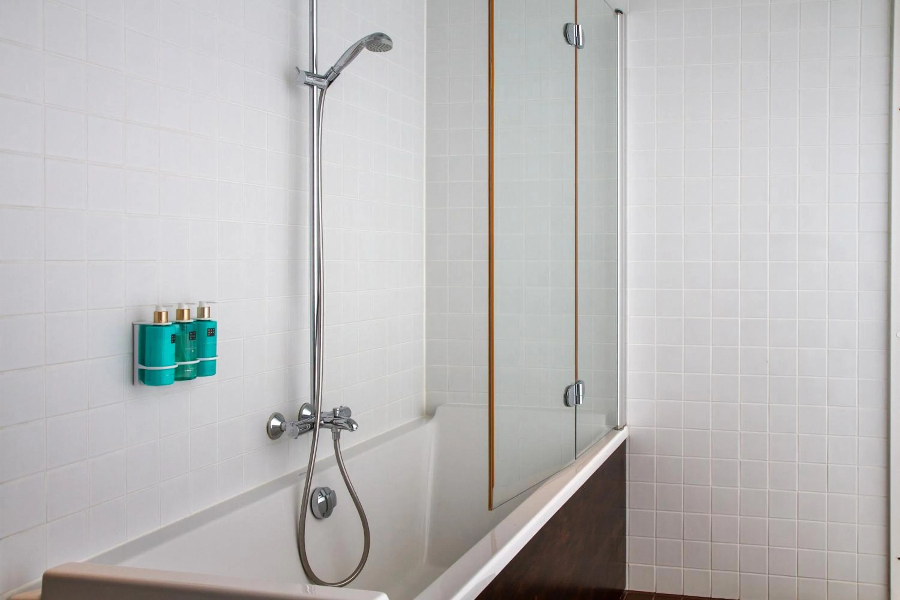 Shower in Nordis Apartments