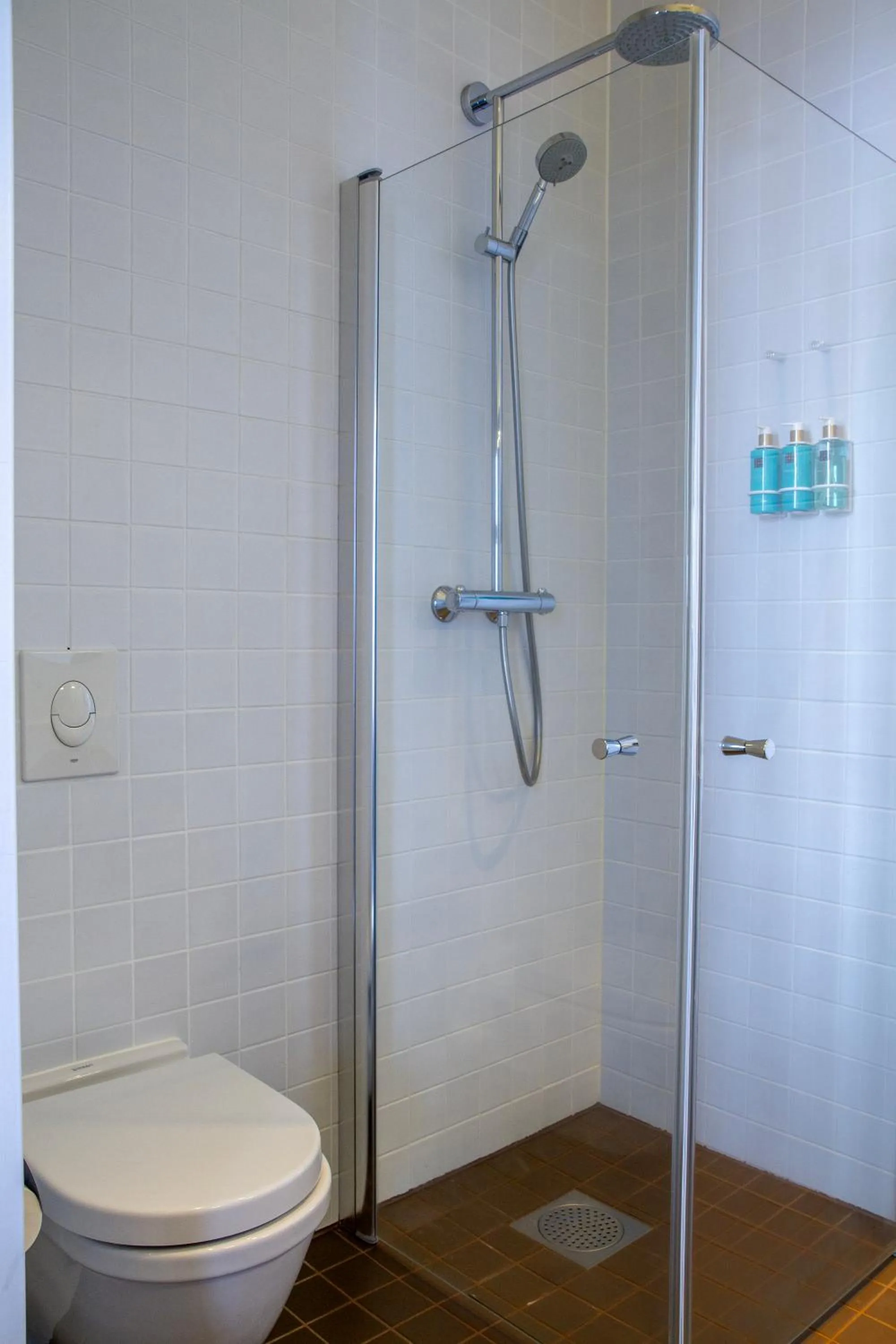 Shower in Nordis Apartments
