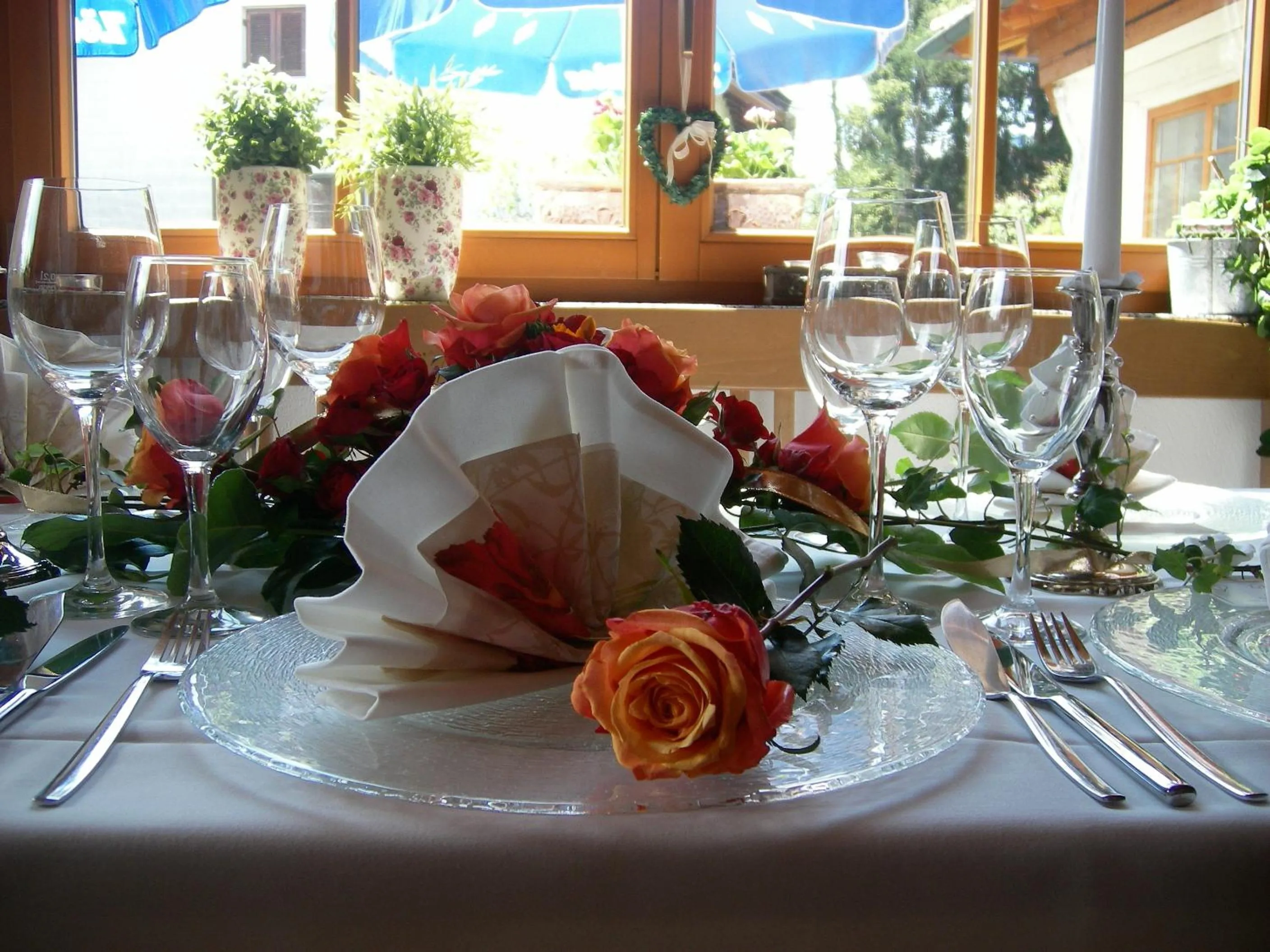 Restaurant/places to eat in Hotel und Apartements im Forellenbach