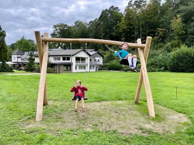 Children play ground in Romantik Waldhotel Mangold