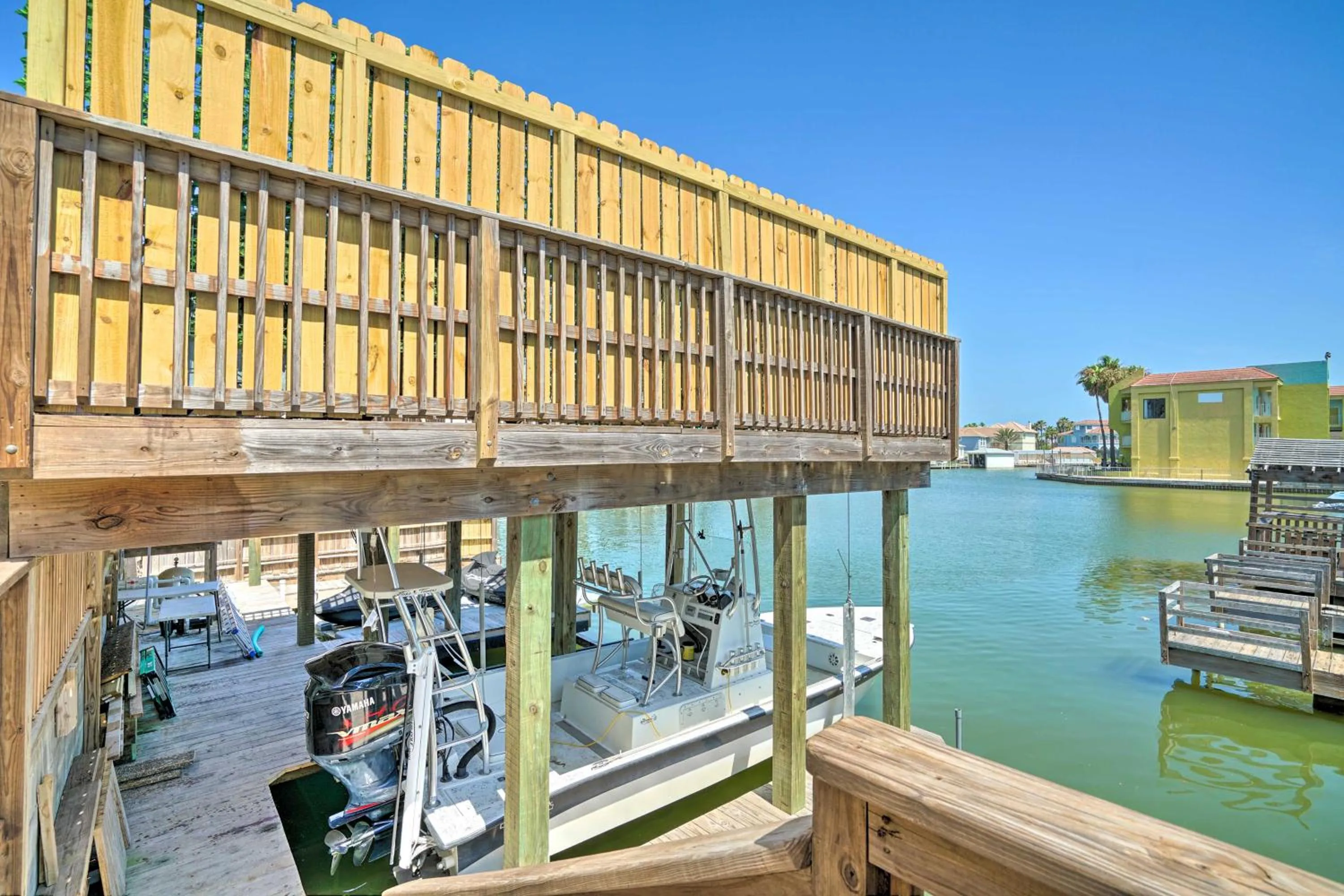 Updated Fiesta Isles Condo with Bay Views and Pool!