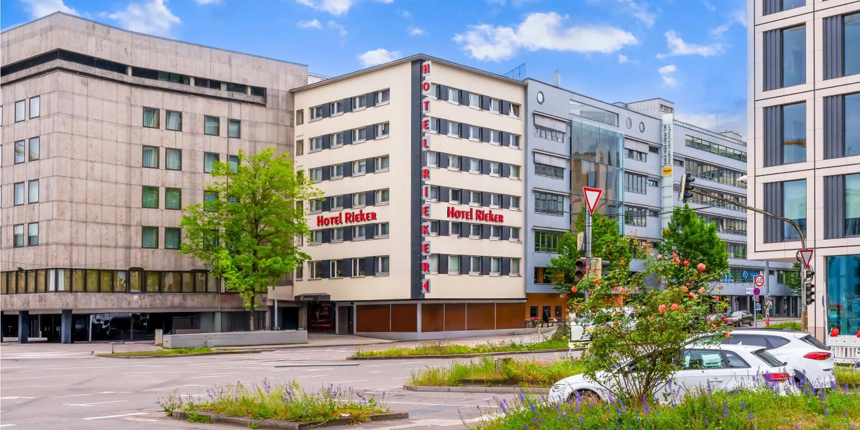 Property building in PLAZA INN Rieker Stuttgart Hauptbahnhof