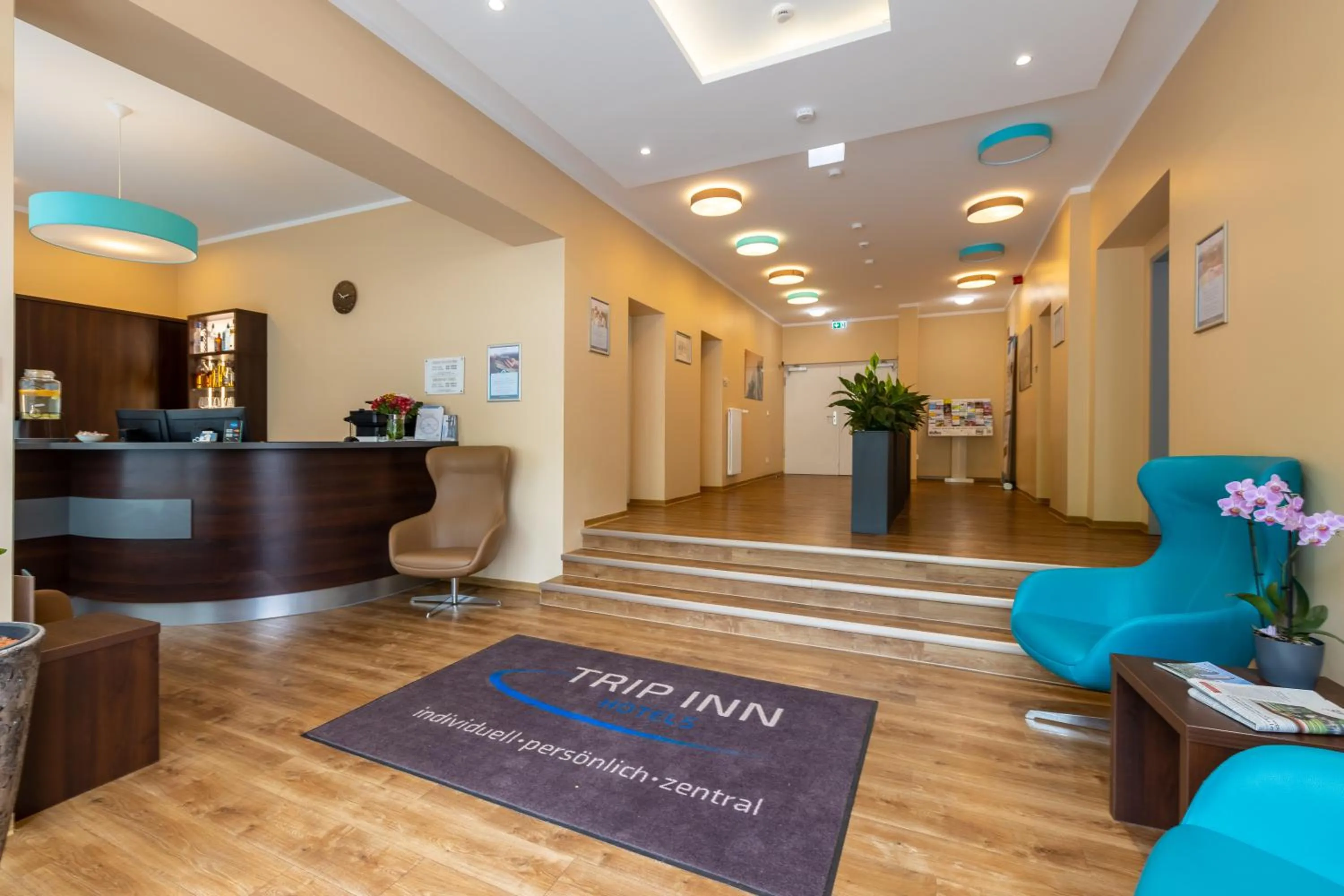 Lobby or reception in Trip Inn Hotel Messe Westend