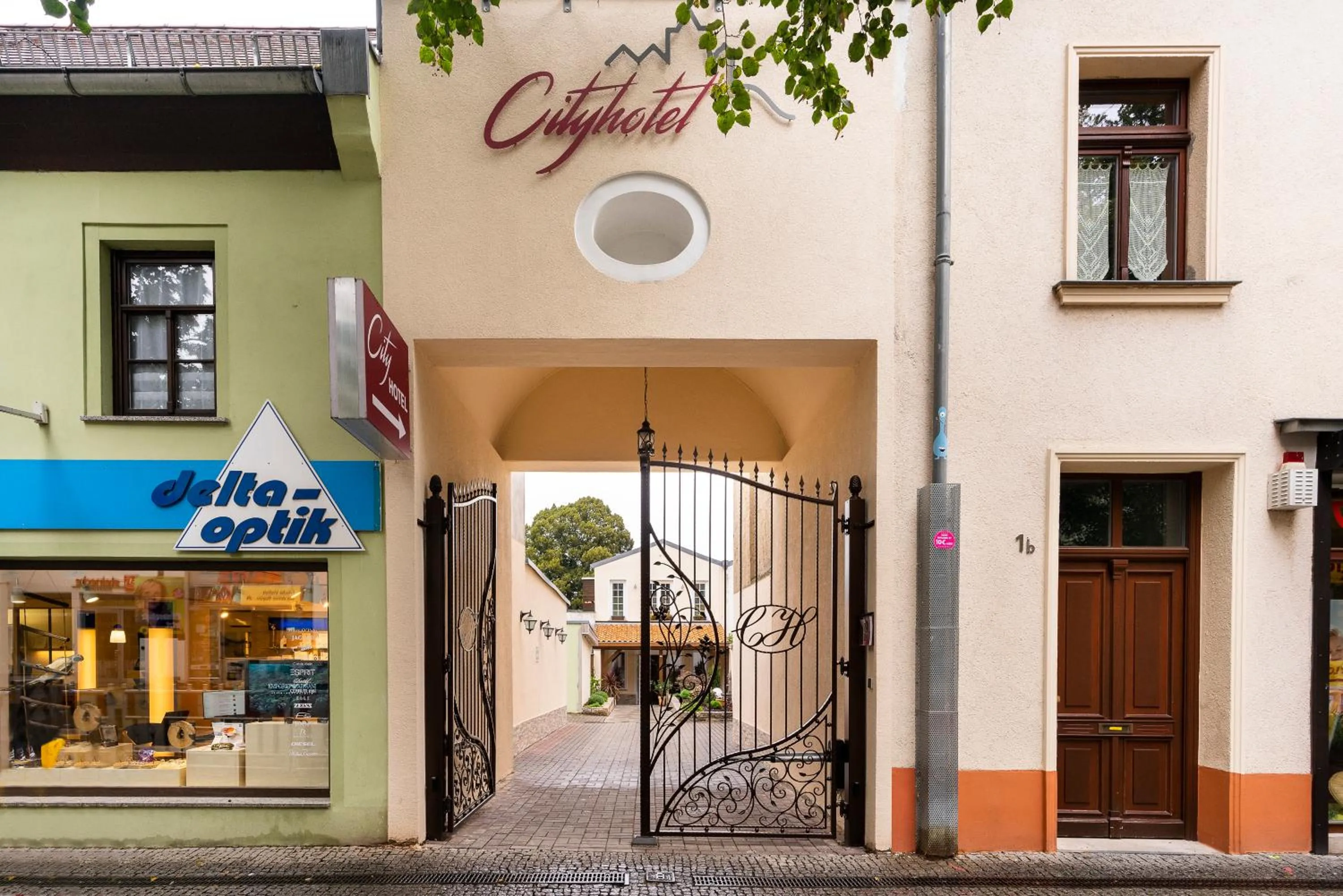 Facade/entrance in Cityhotel Bernburg