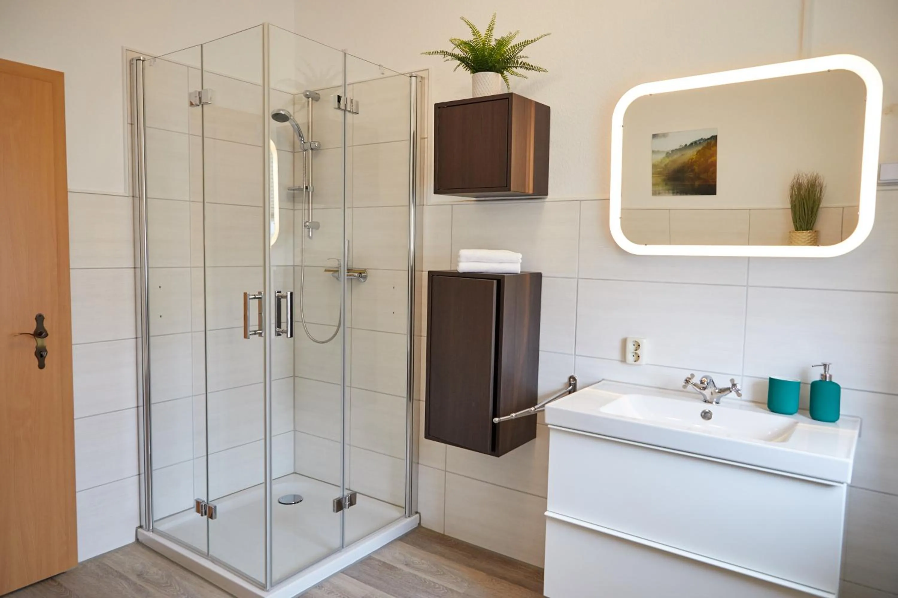 Shower in Cityhotel Bernburg