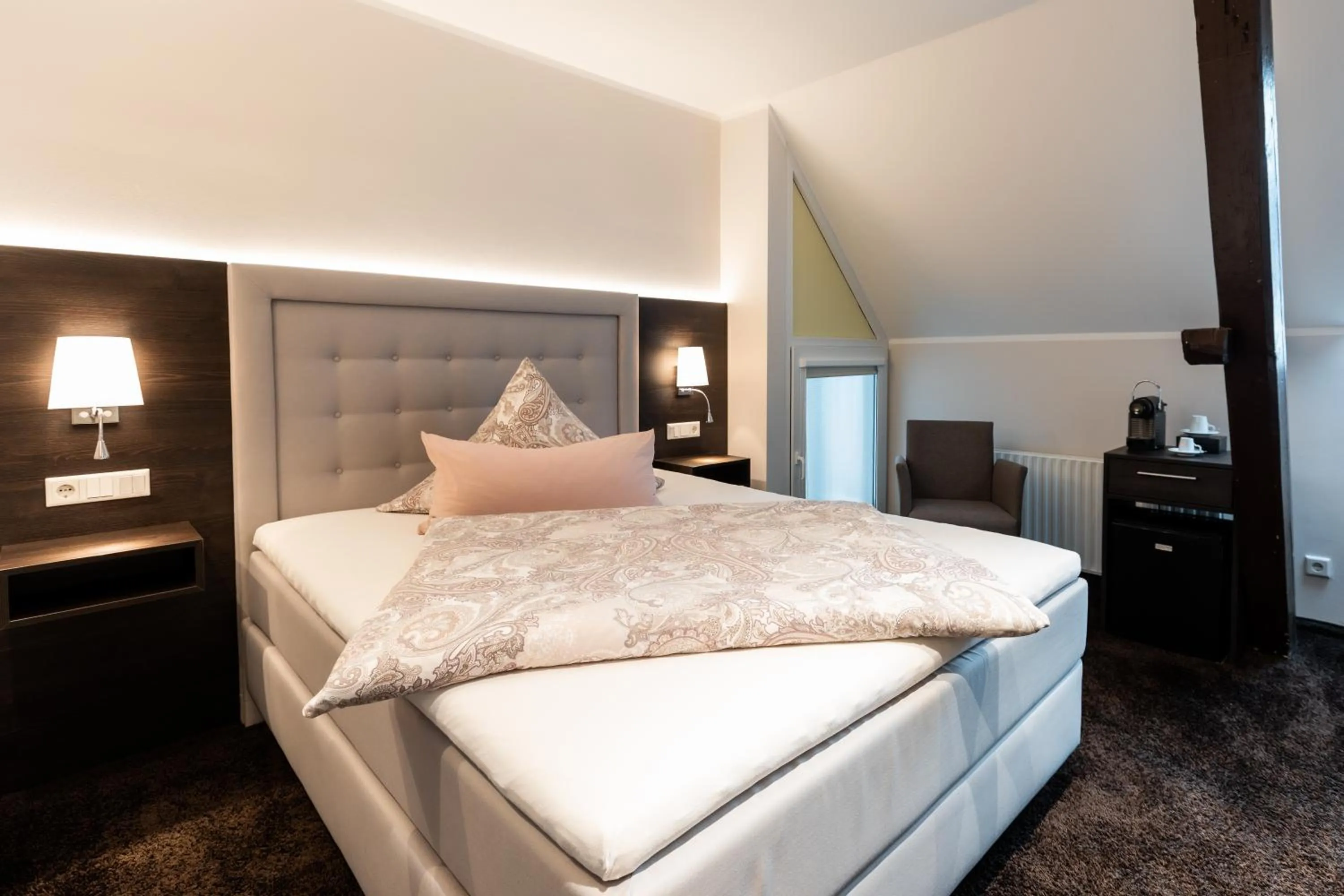 Bed in Landhotel Bartmann