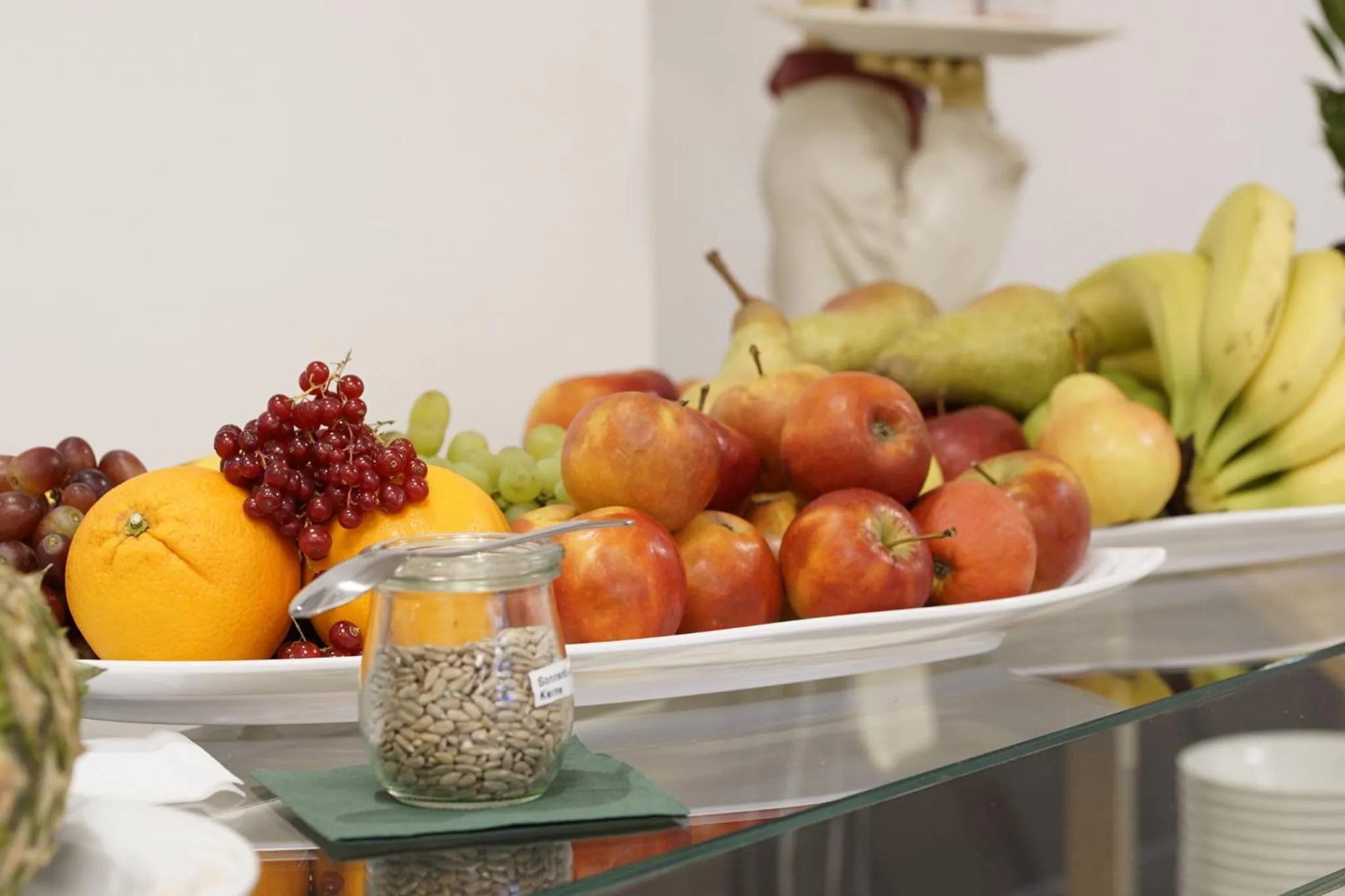 Buffet breakfast in Hotel Edel Weiss