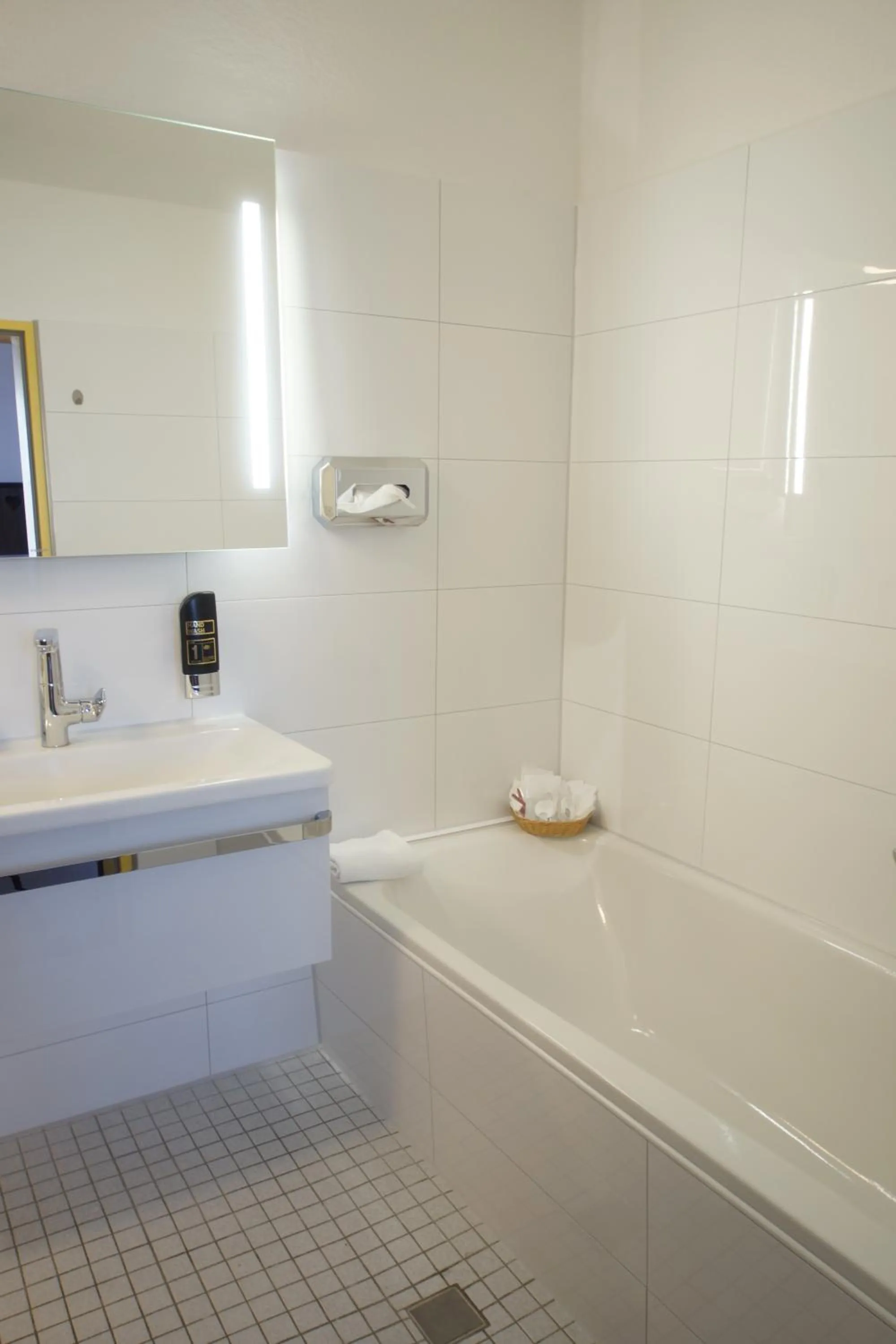 Bathroom in Hotel Edel Weiss