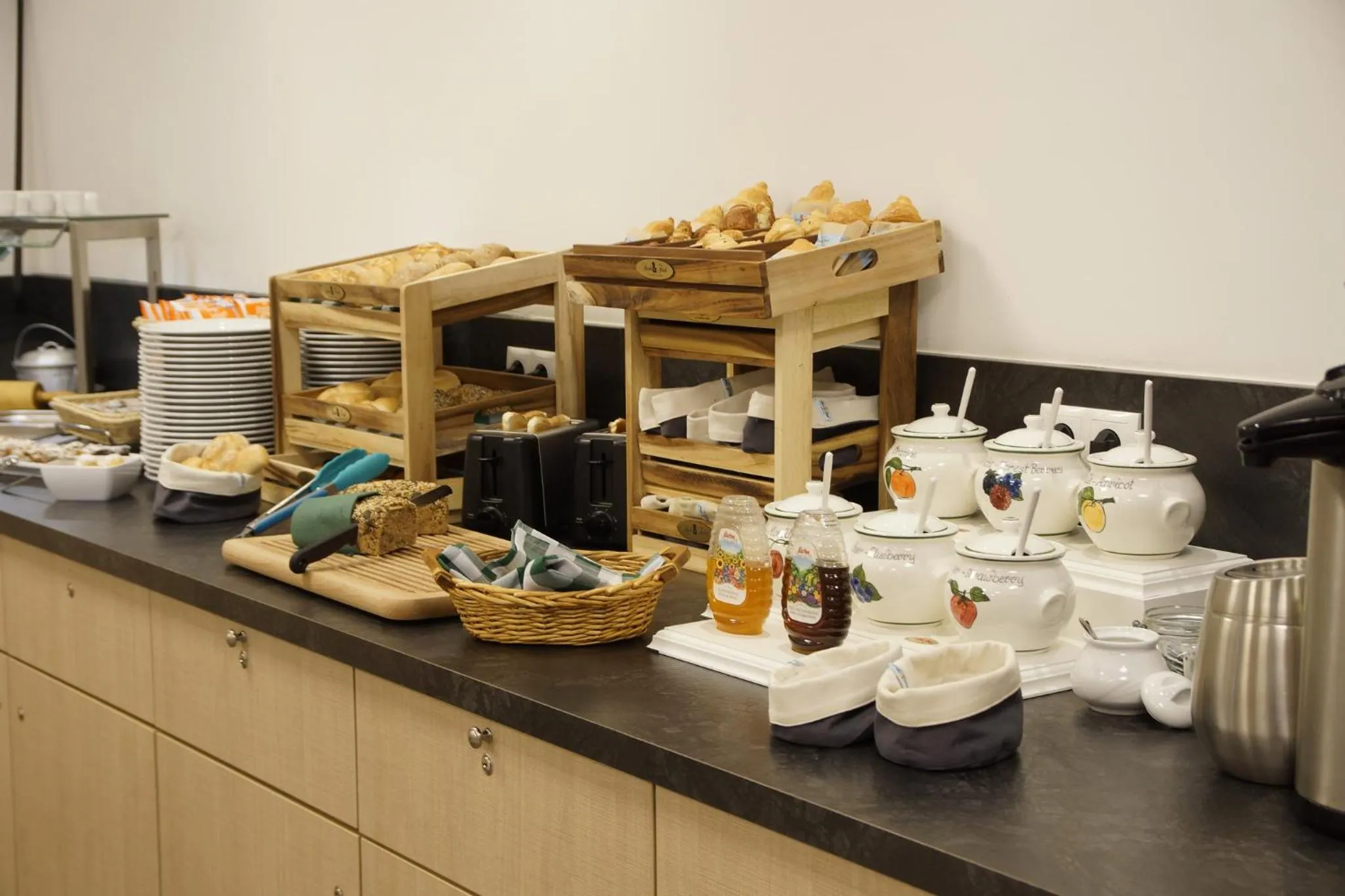 Buffet breakfast in Hotel Edel Weiss