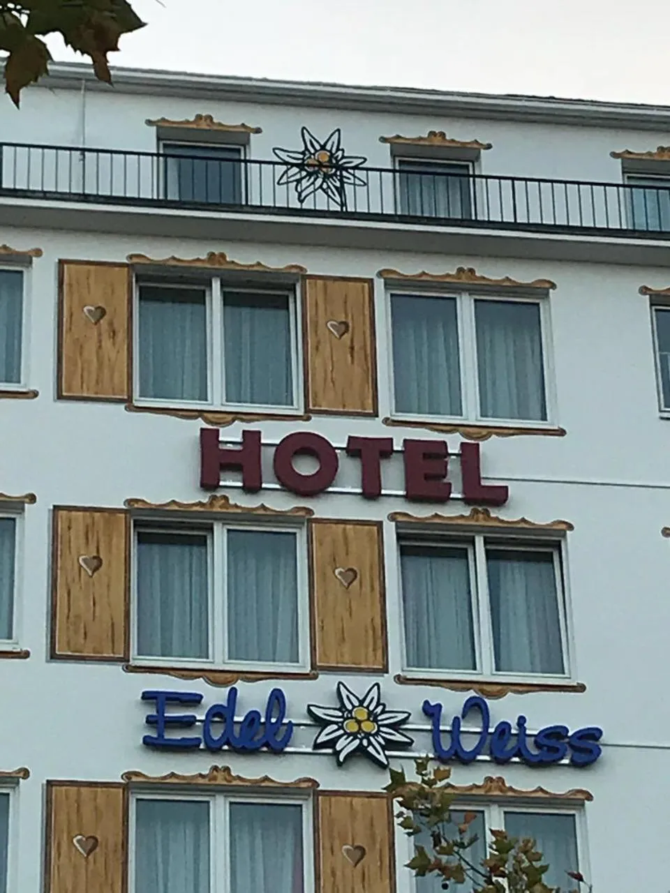 City view in Hotel Edel Weiss