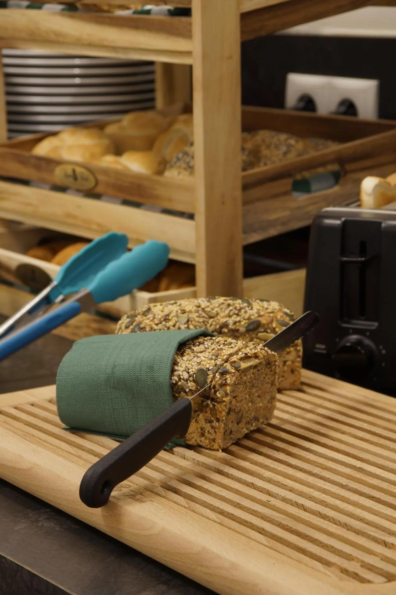 Food close-up in Hotel Edel Weiss