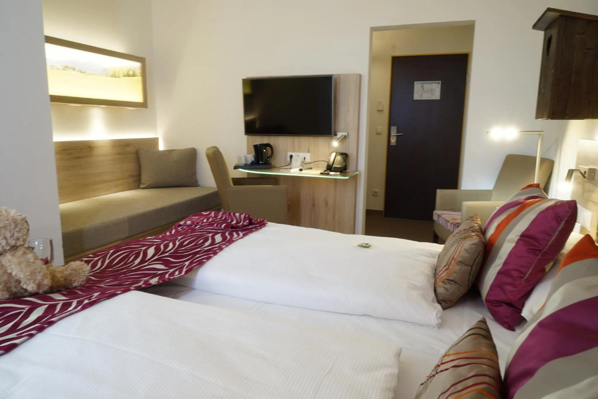 Photo of the whole room, Bed in Hotel Edel Weiss