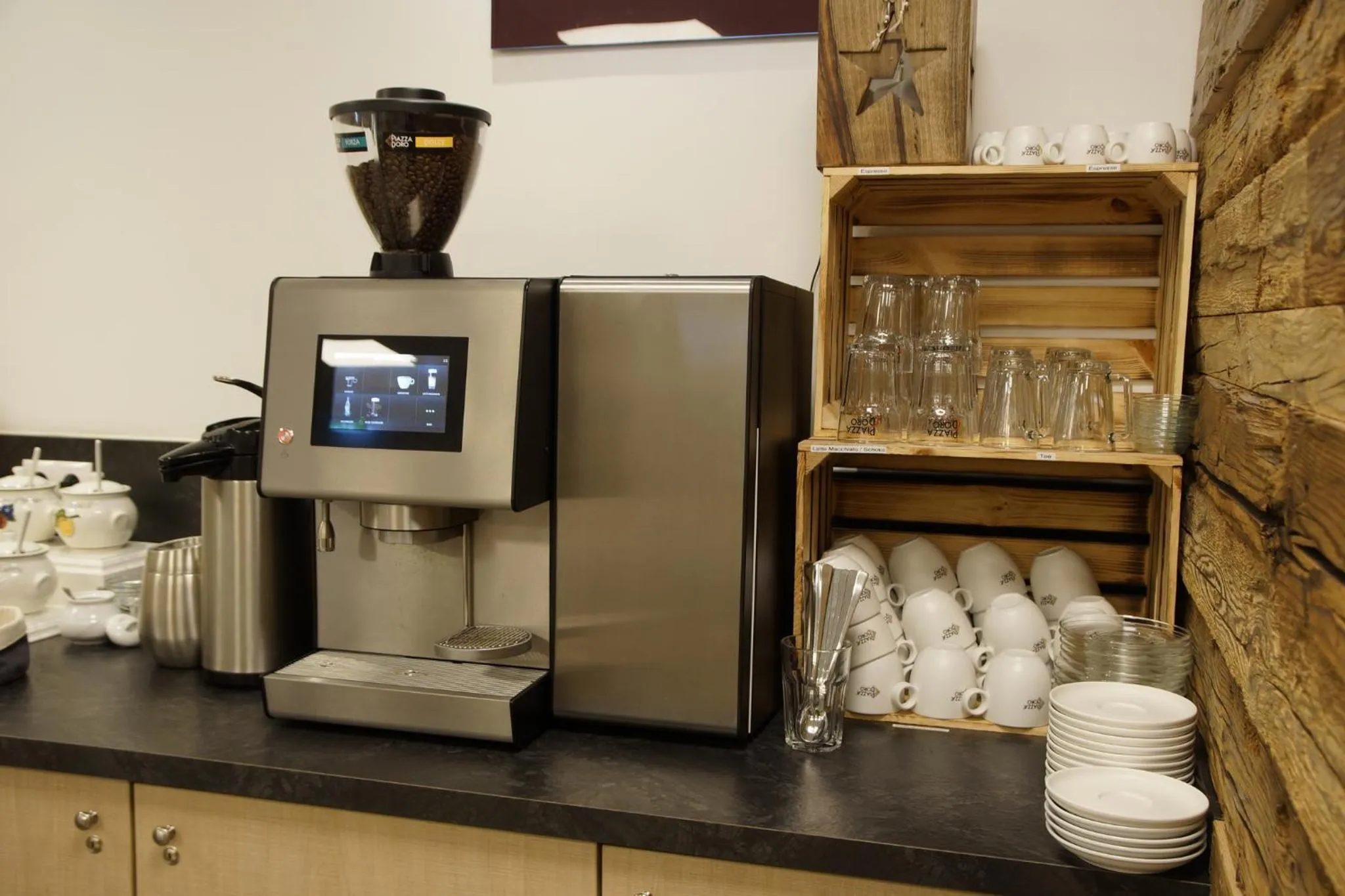 Buffet breakfast in Hotel Edel Weiss