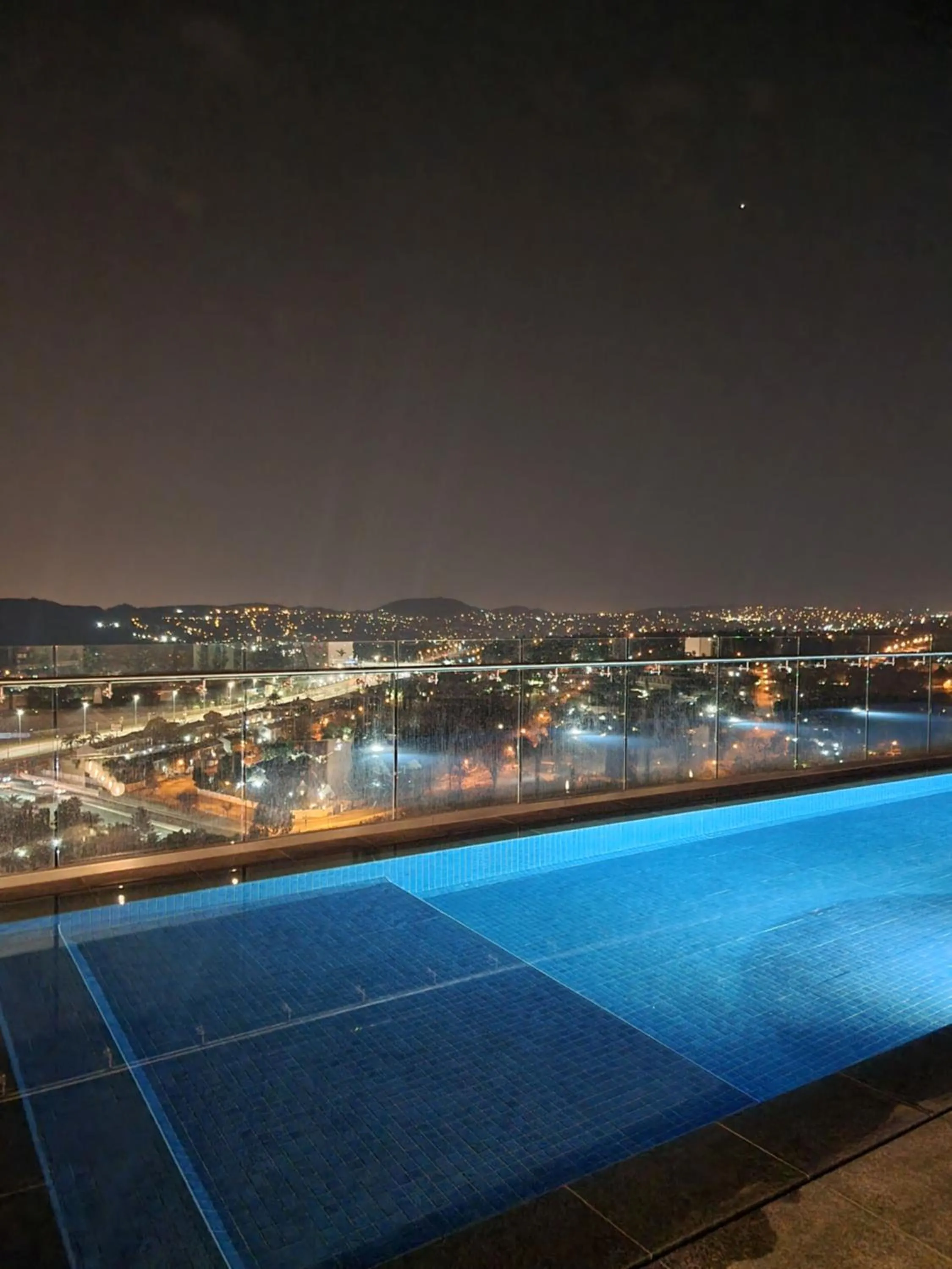 Pool view in The Capital Trilogy Menlyn Maine