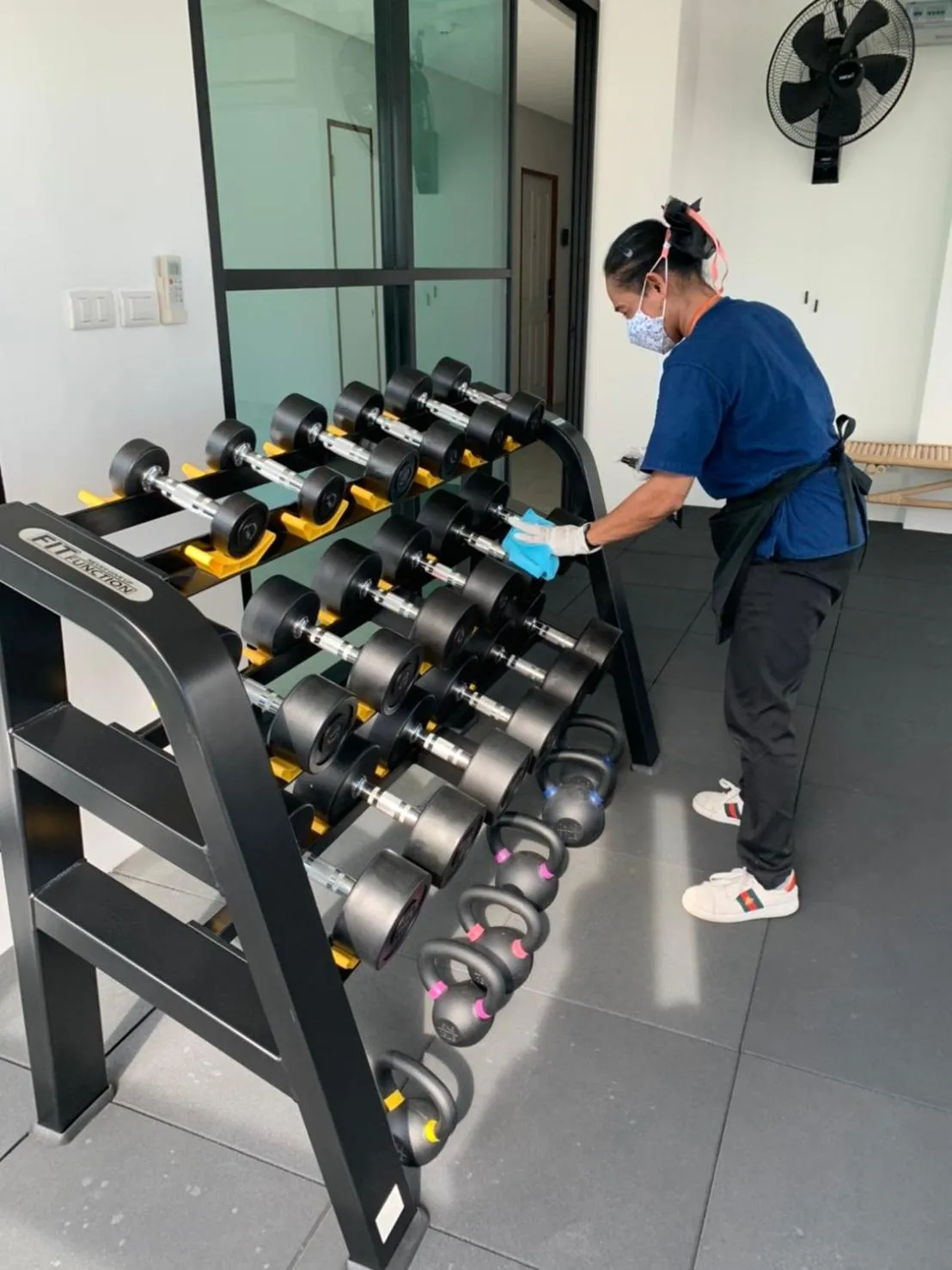 Fitness centre/facilities in Siamplaengna Residence