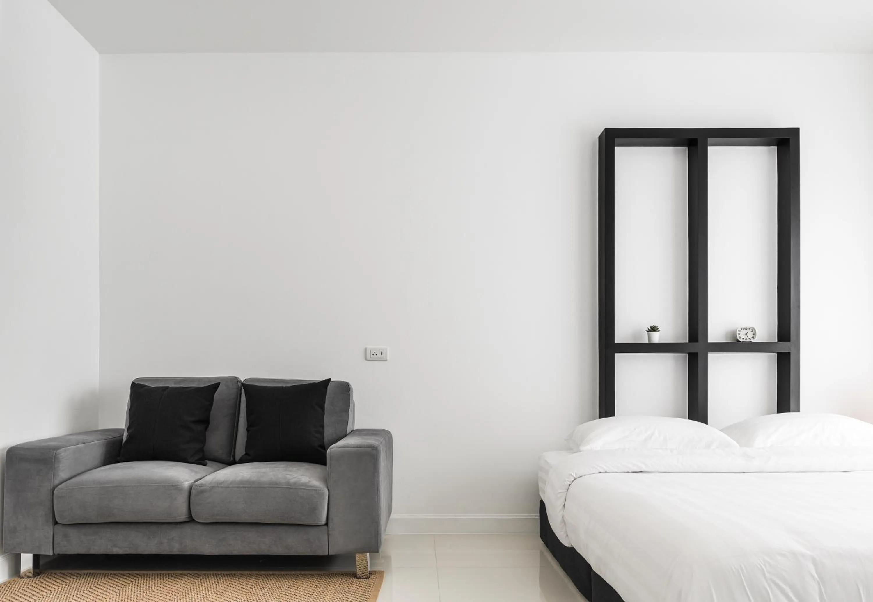 Photo of the whole room, Bed in Siamplaengna Residence