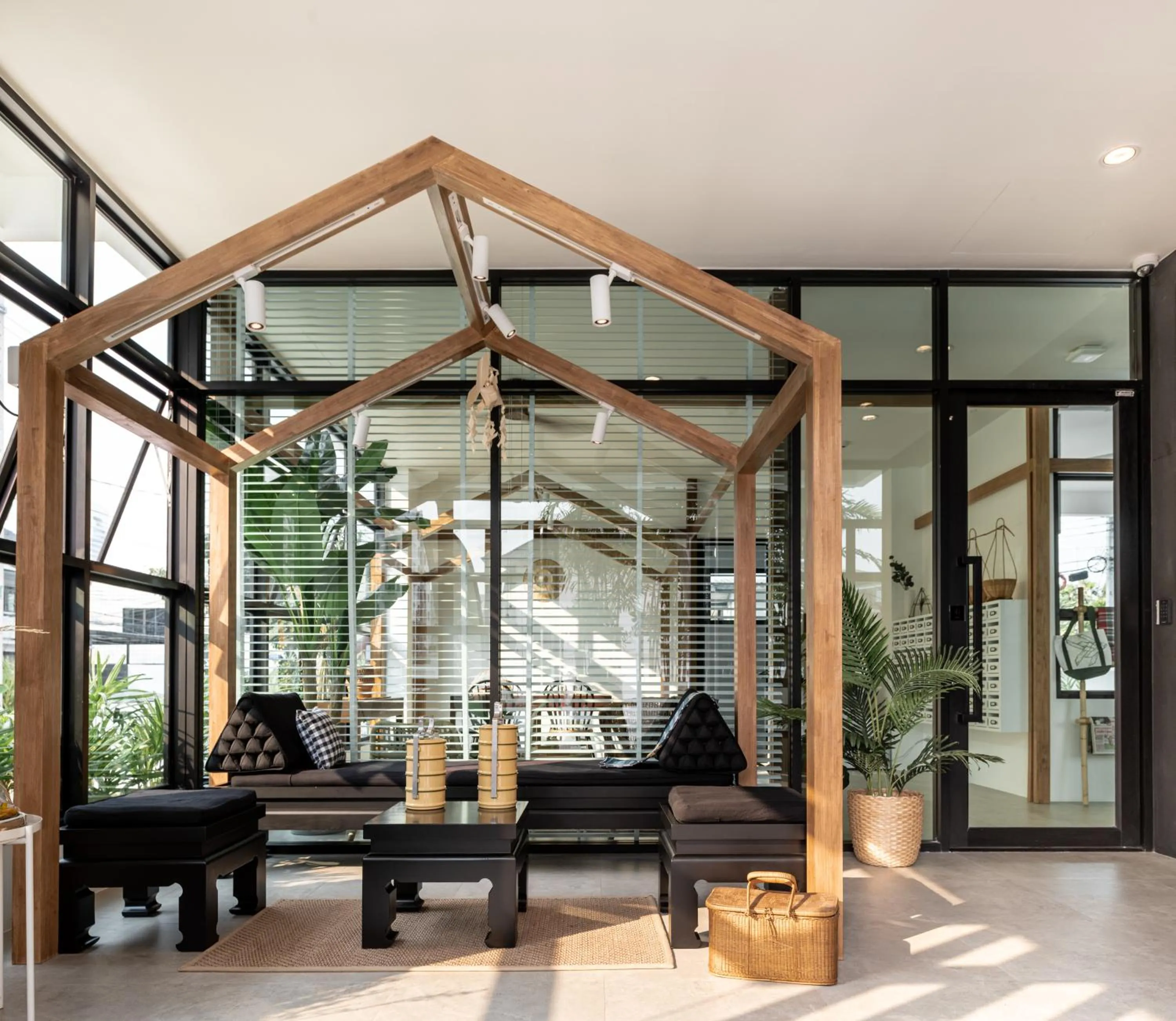 Lobby or reception in Siamplaengna Residence