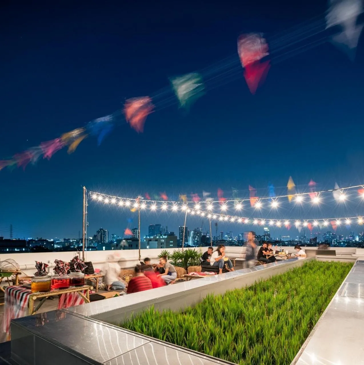 City view in Siamplaengna Residence