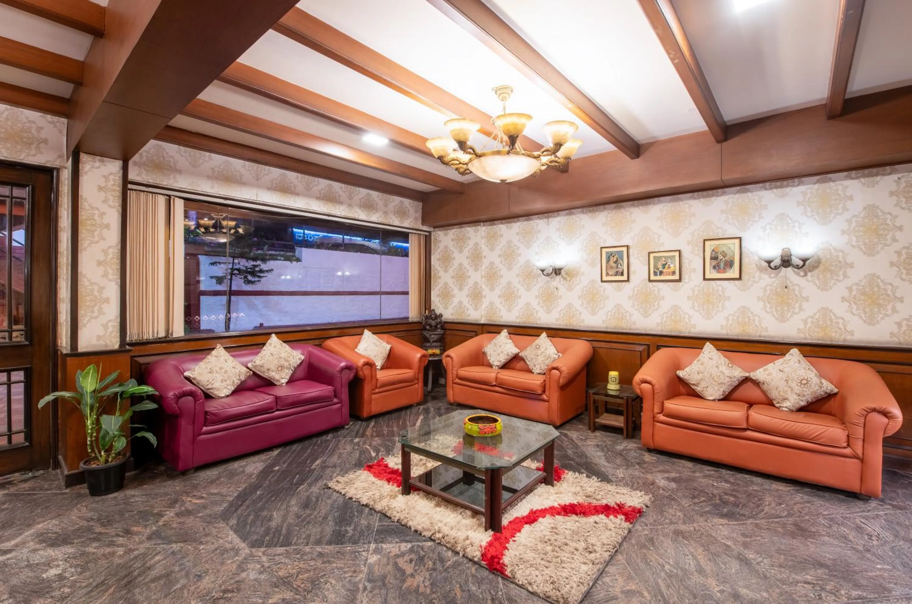 Lobby or reception in Nahar Heritage Hotel