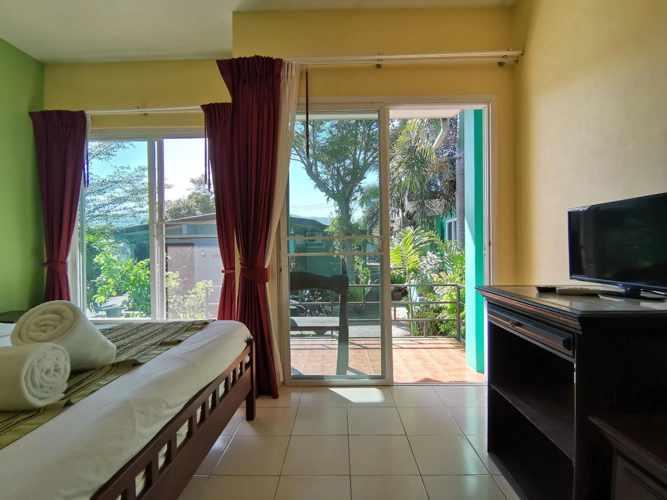 Bedroom, Bed in Serene Villa Phuket