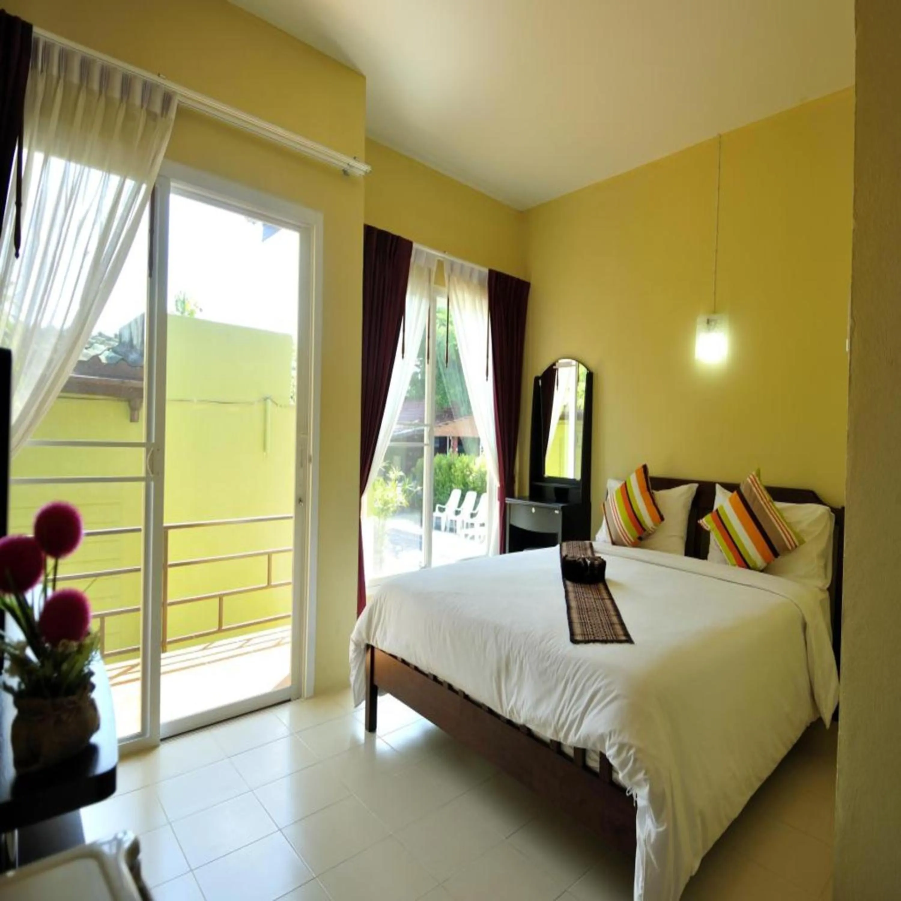 Bedroom, Bed in Serene Villa Phuket