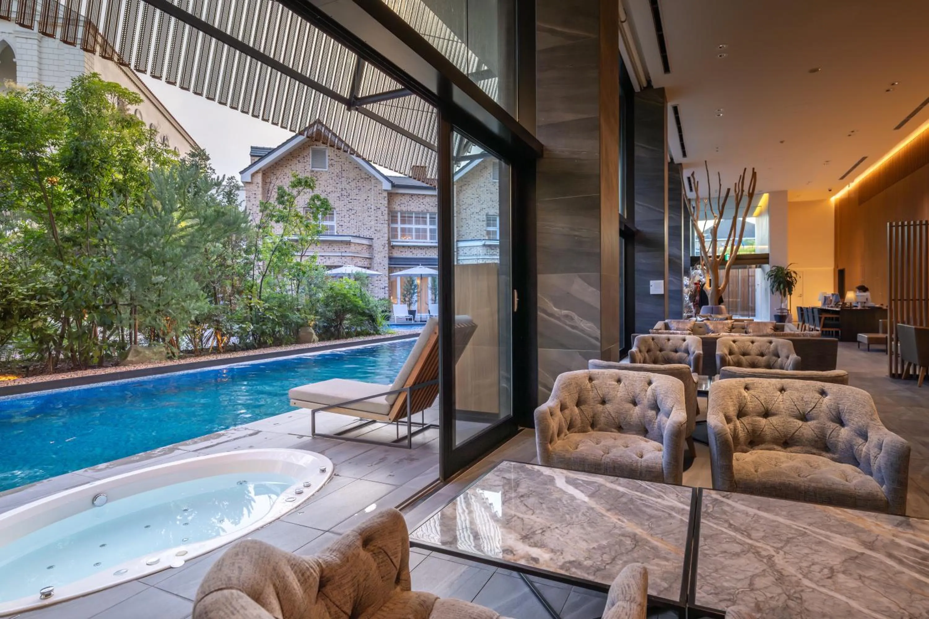 Lounge or bar in Garden Terrace Fukuoka