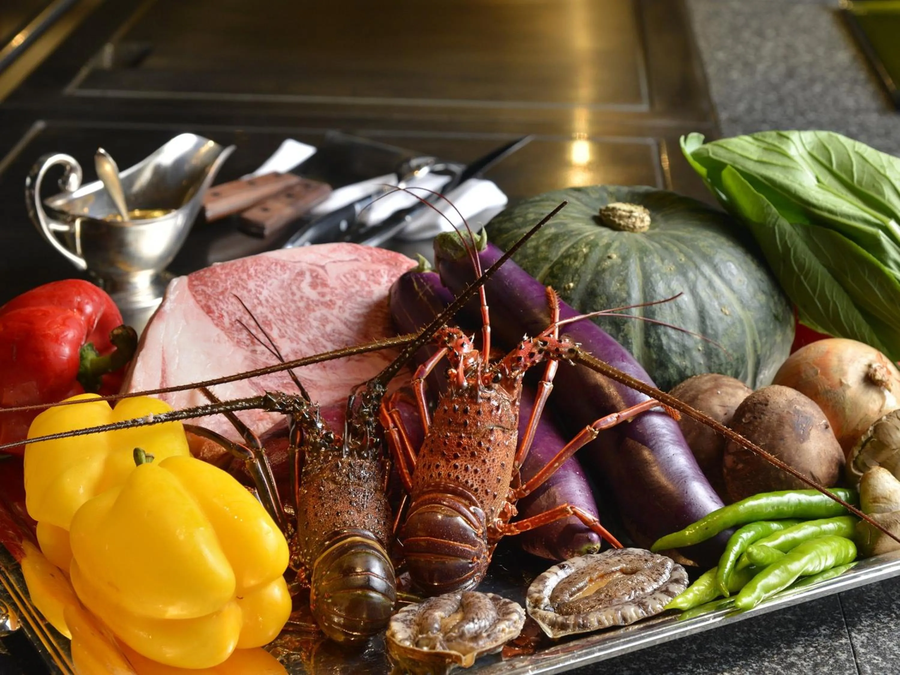 Food in Garden Terrace Fukuoka