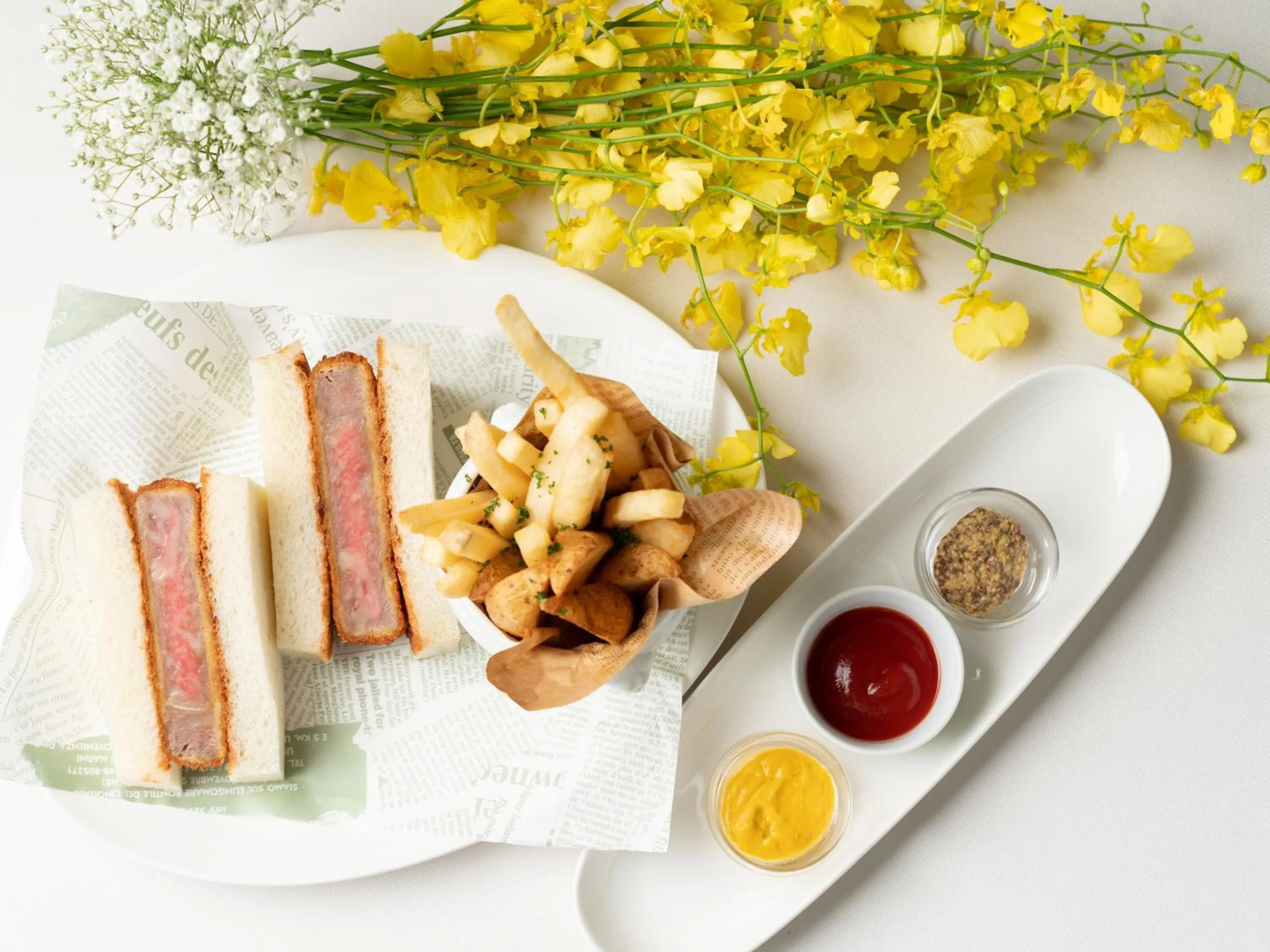 Food in Garden Terrace Fukuoka