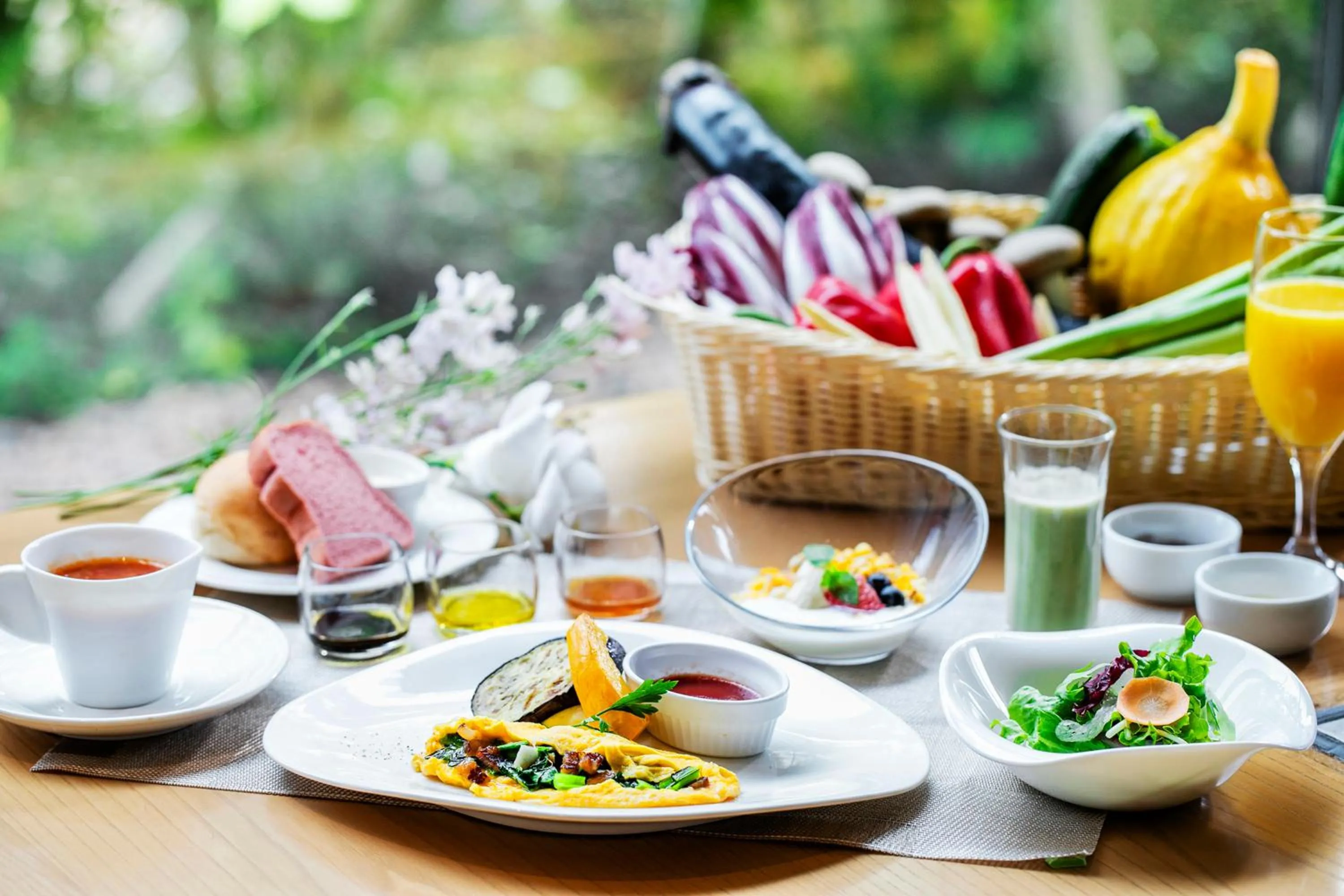 Breakfast in Garden Terrace Fukuoka