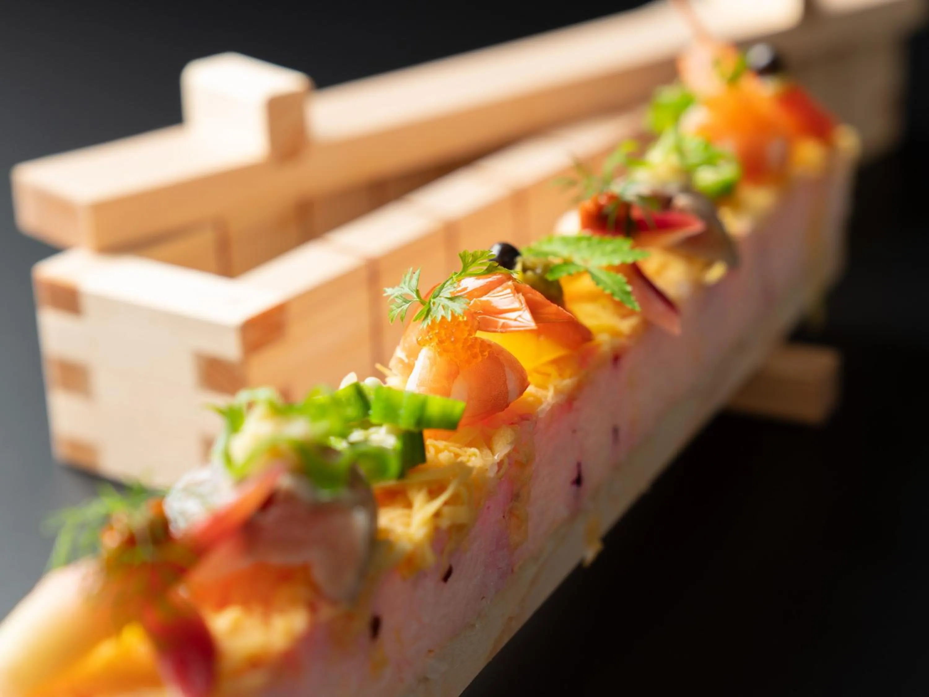 Dinner in Garden Terrace Fukuoka