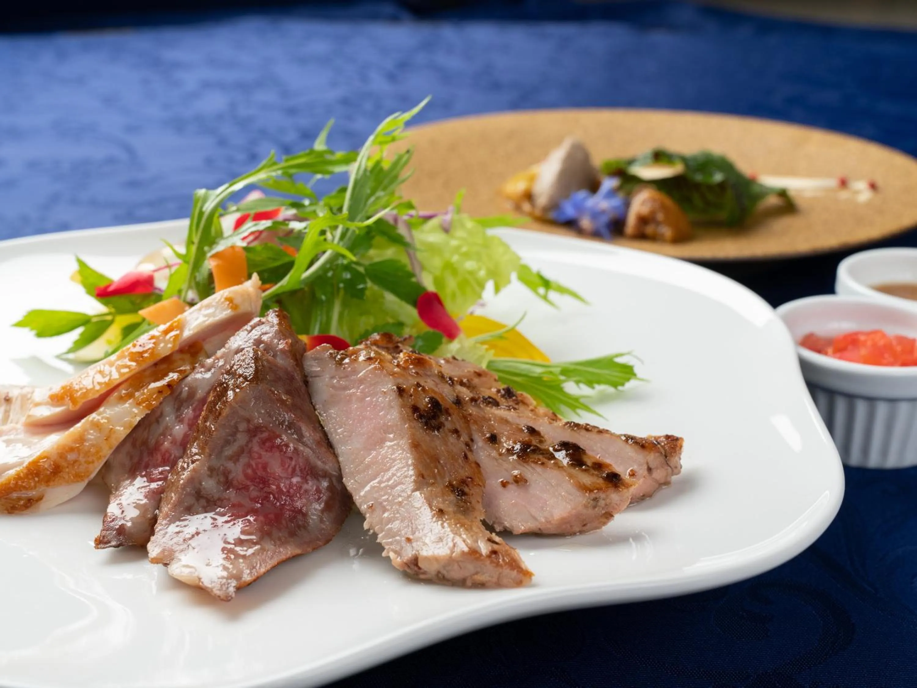 Meals in Garden Terrace Fukuoka