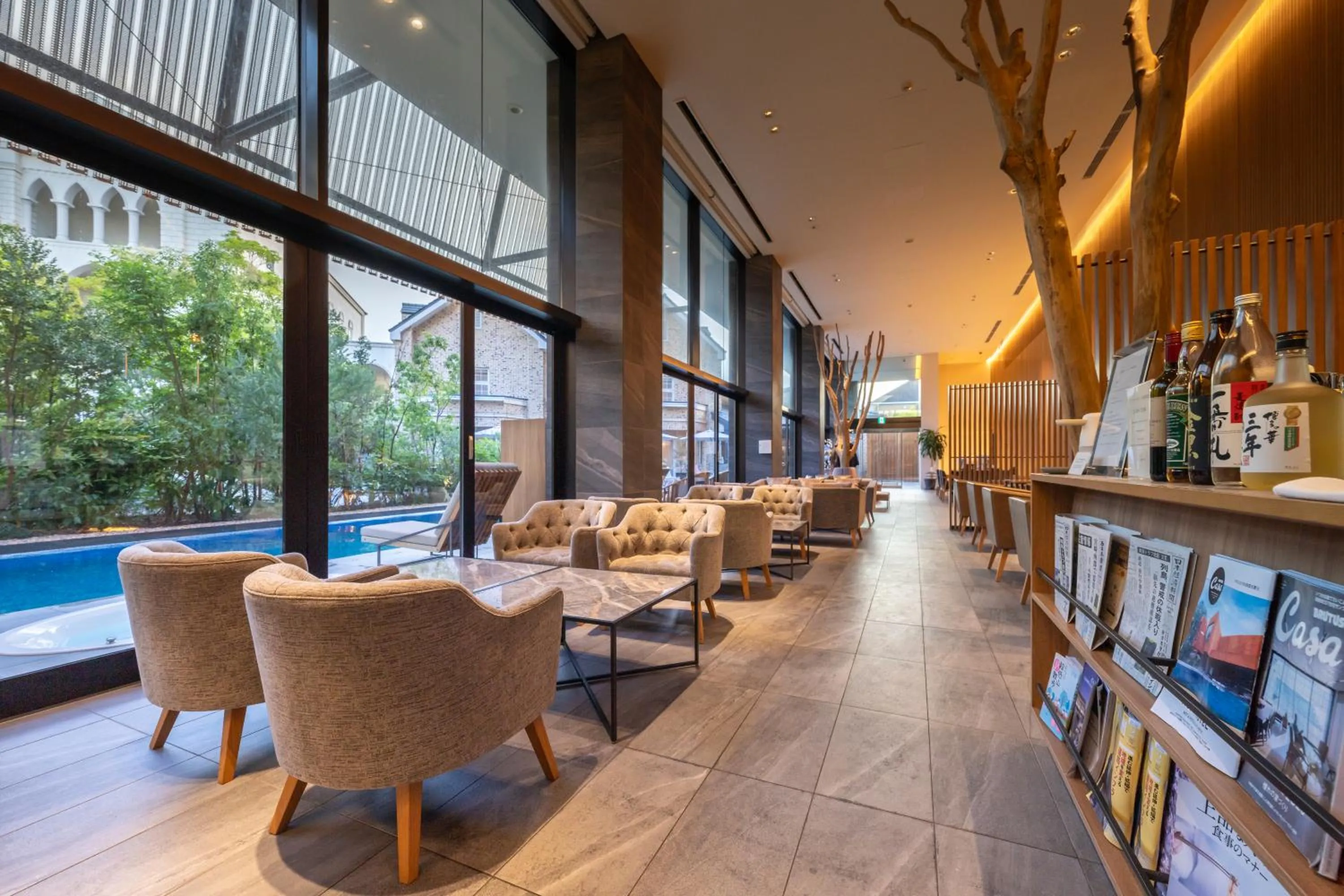 Lounge or bar in Garden Terrace Fukuoka