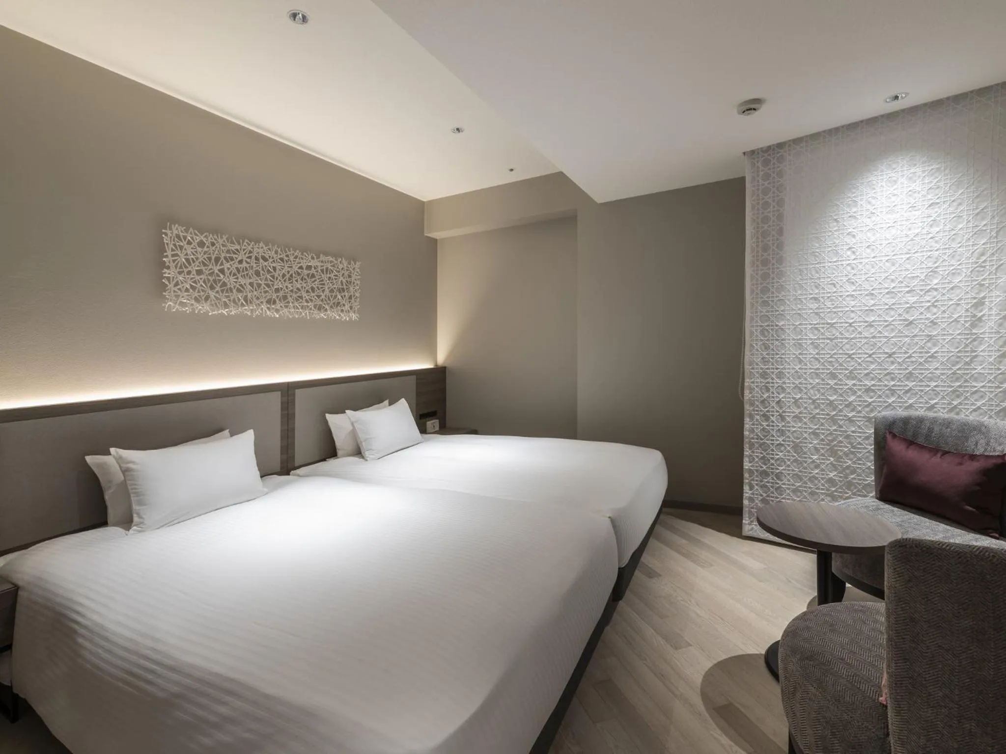 Bed in HOTEL FORZA SAPPORO STATION