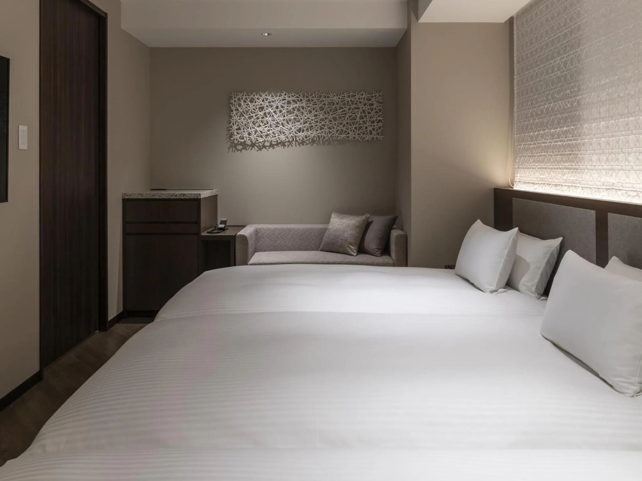 Bed in HOTEL FORZA SAPPORO STATION