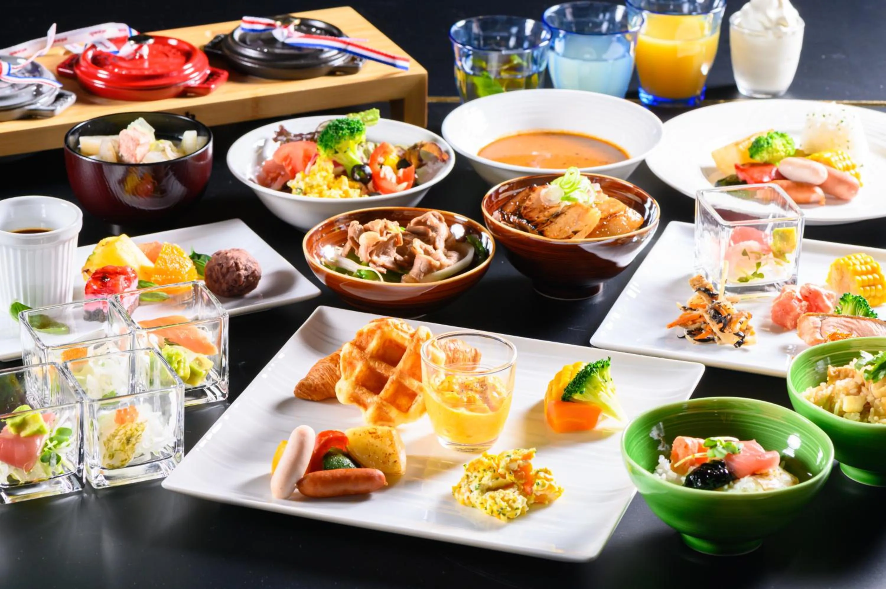 Buffet breakfast in HOTEL FORZA SAPPORO STATION