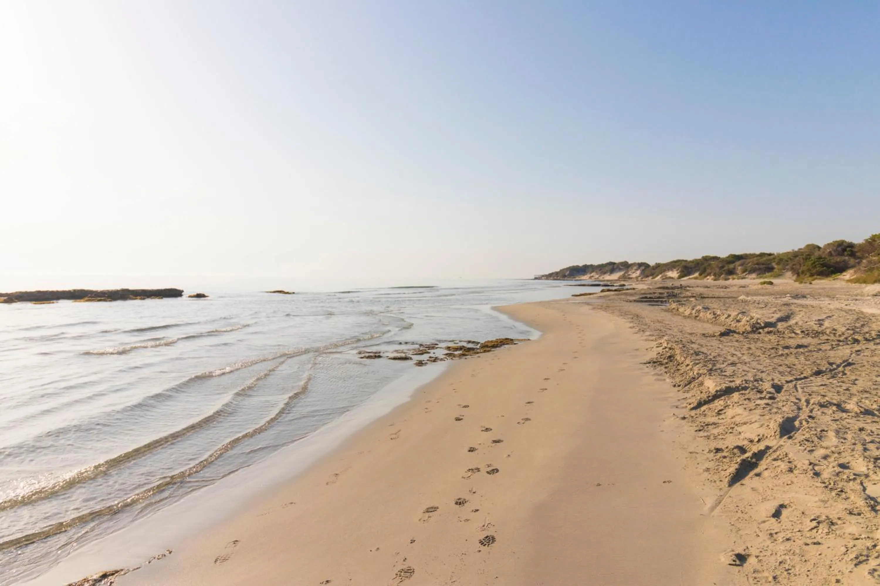 Beach in Holiday house marzia in Otranto, close beaches.