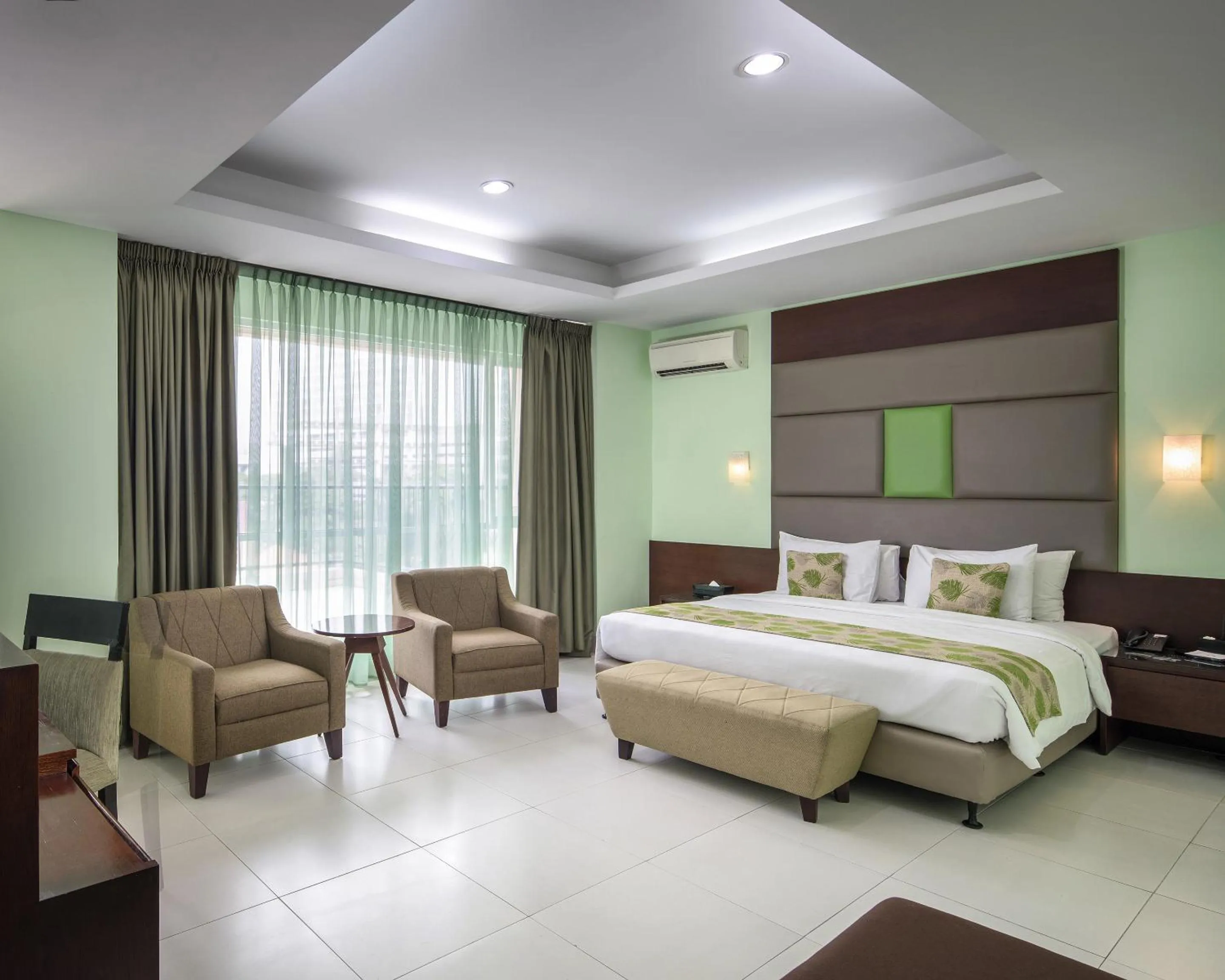 Bed in Hotel Alia Cikini