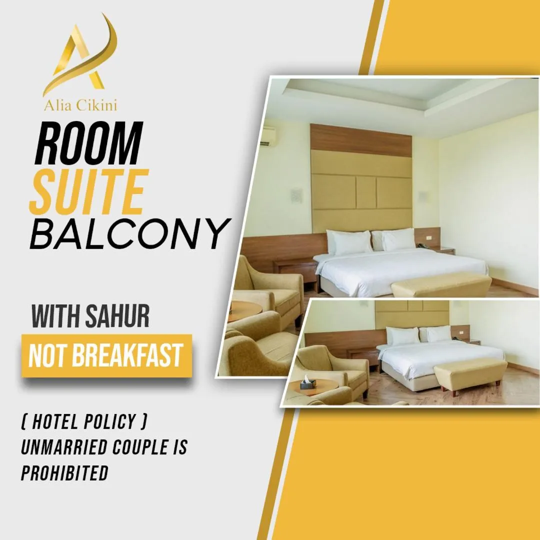 Bed in Hotel Alia Cikini