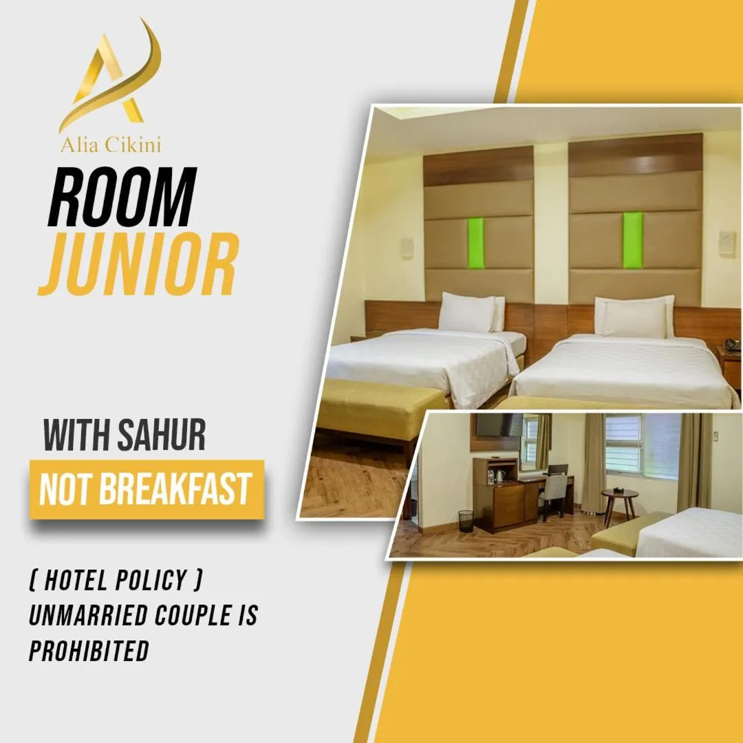 Bed in Hotel Alia Cikini