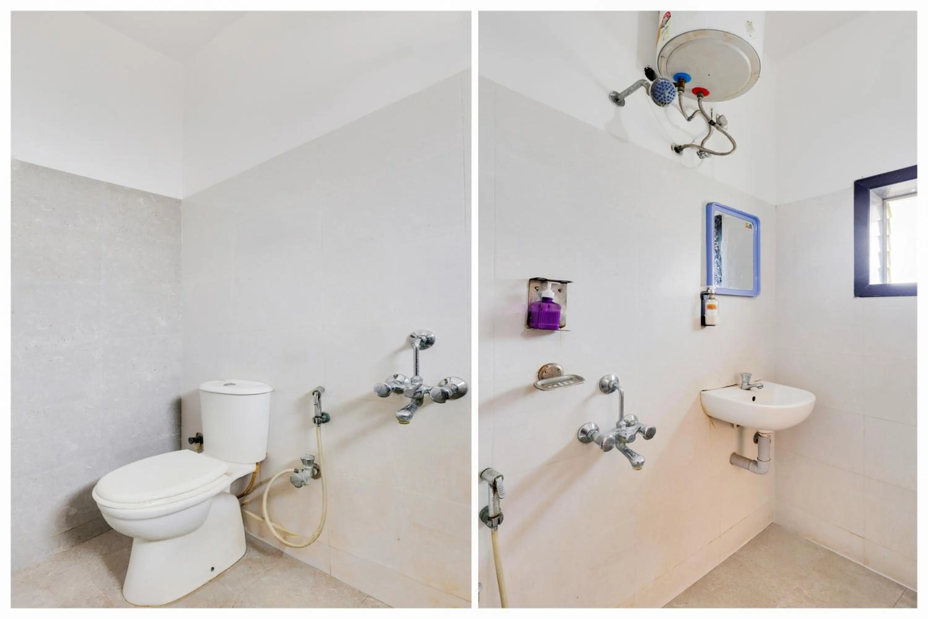 Bathroom in Super Collection O Kakinada near JNTU