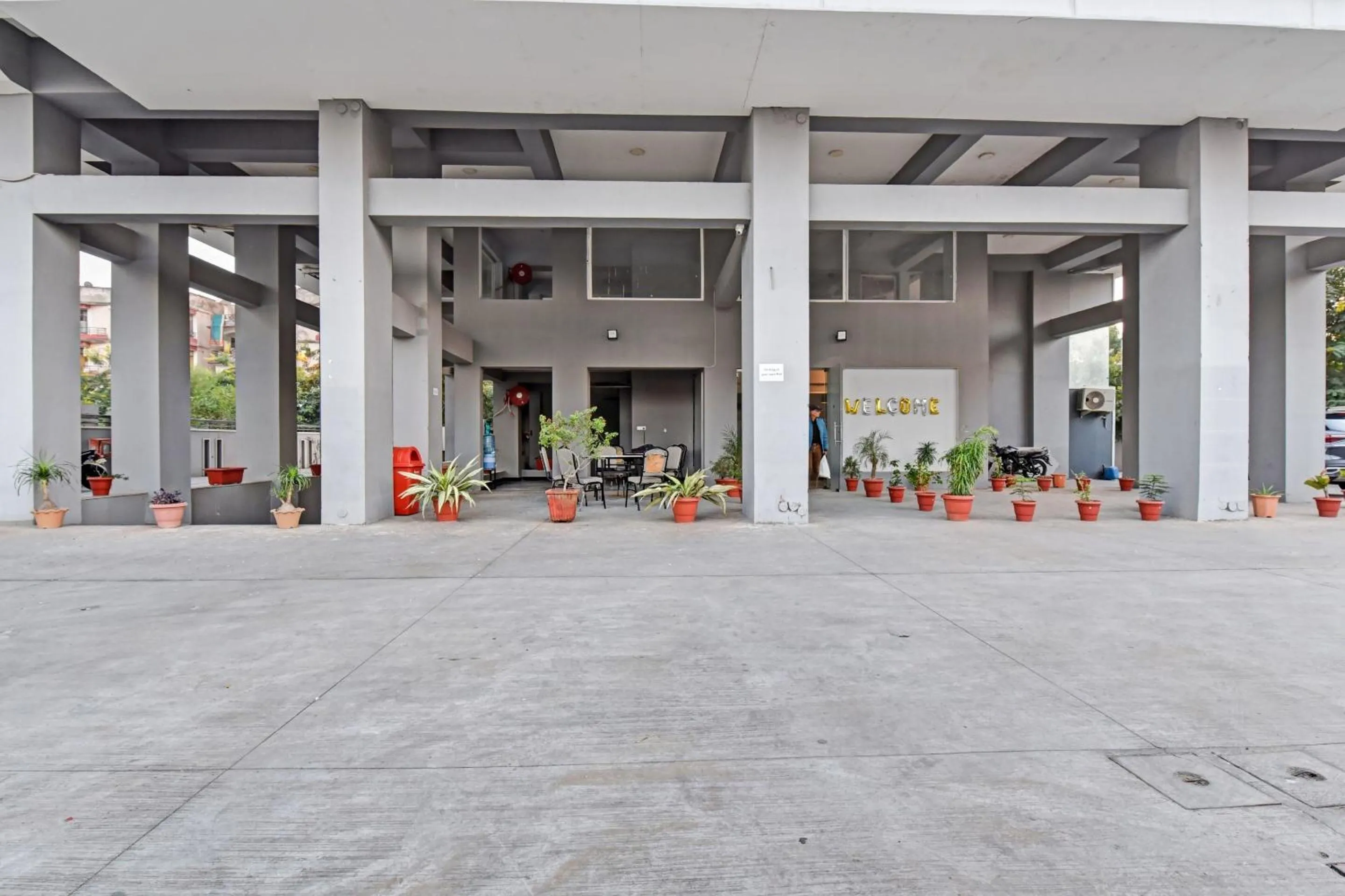 Facade/entrance in Hotel O townhouse