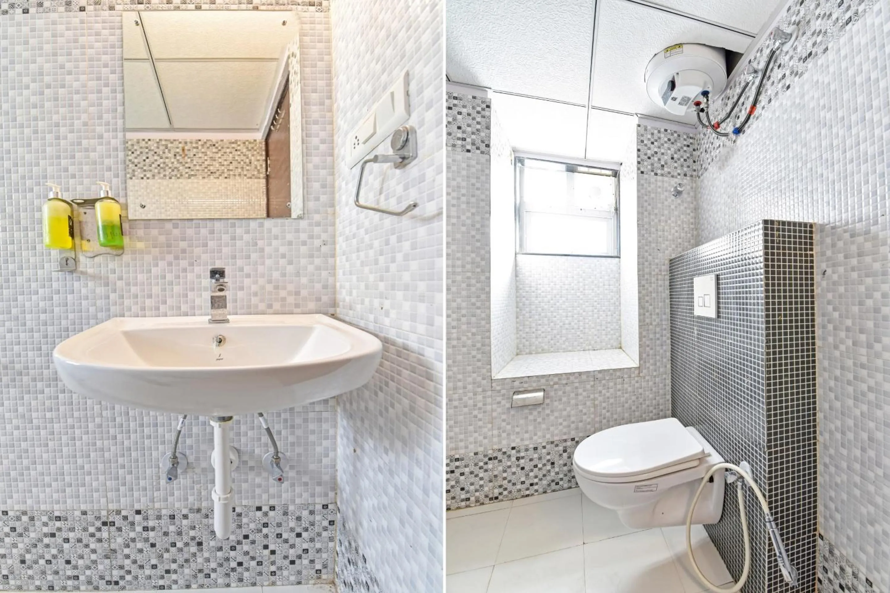 Bathroom in Hotel O townhouse