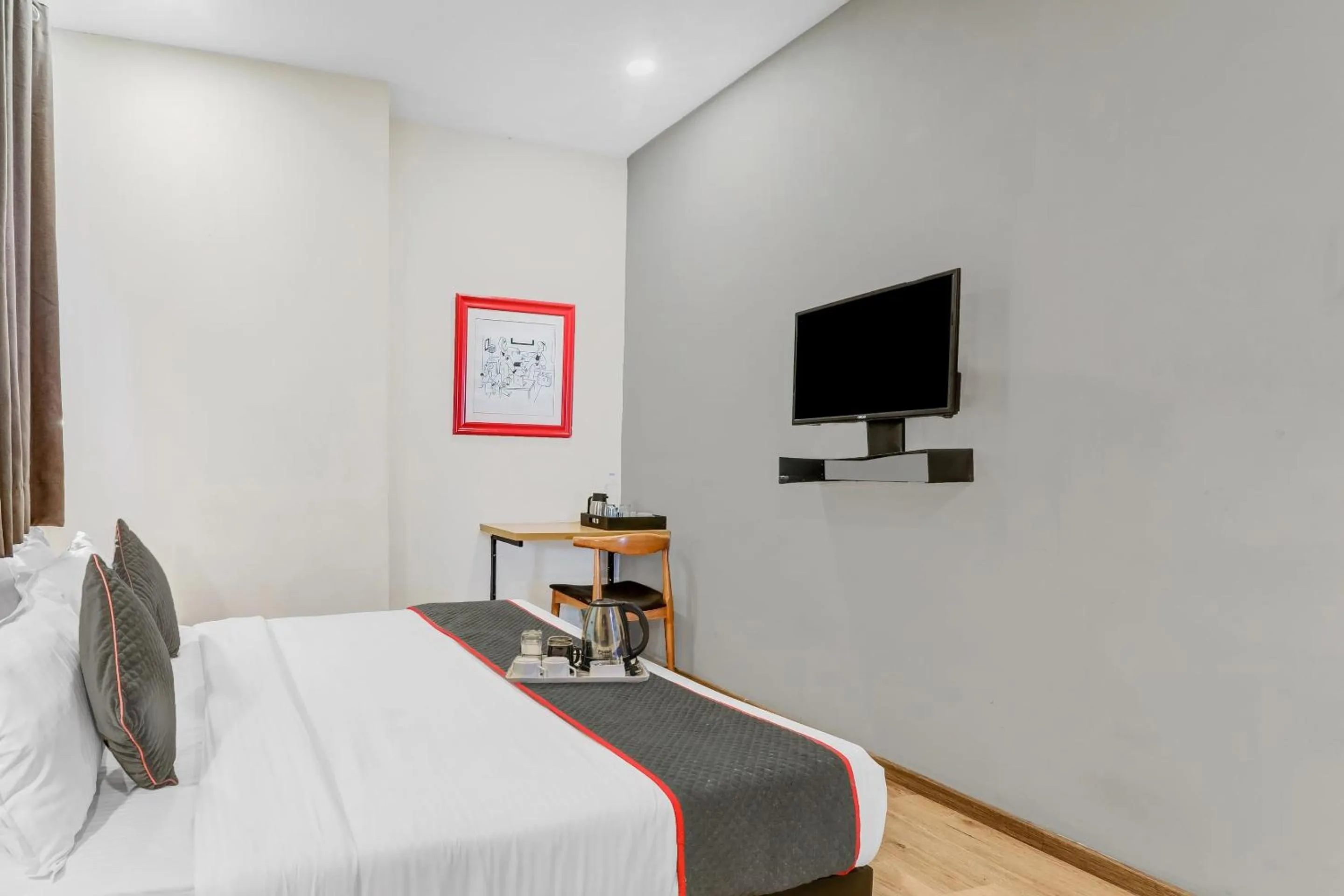 Bedroom, Bed in Super Townhouse 139 Ashiyana Smriti Upvan Near Emerald Mall Lucknow