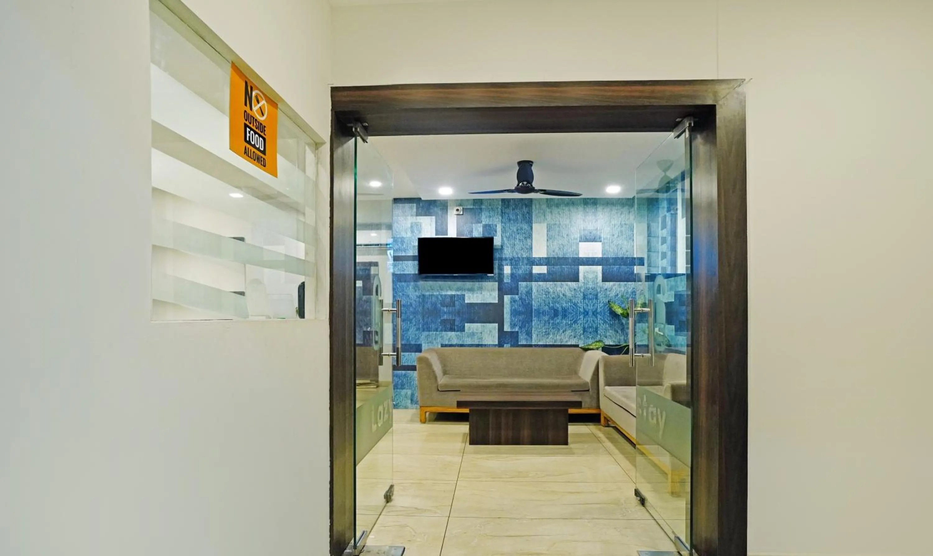 Lobby or reception in Treebo Lazystay Grand Patia