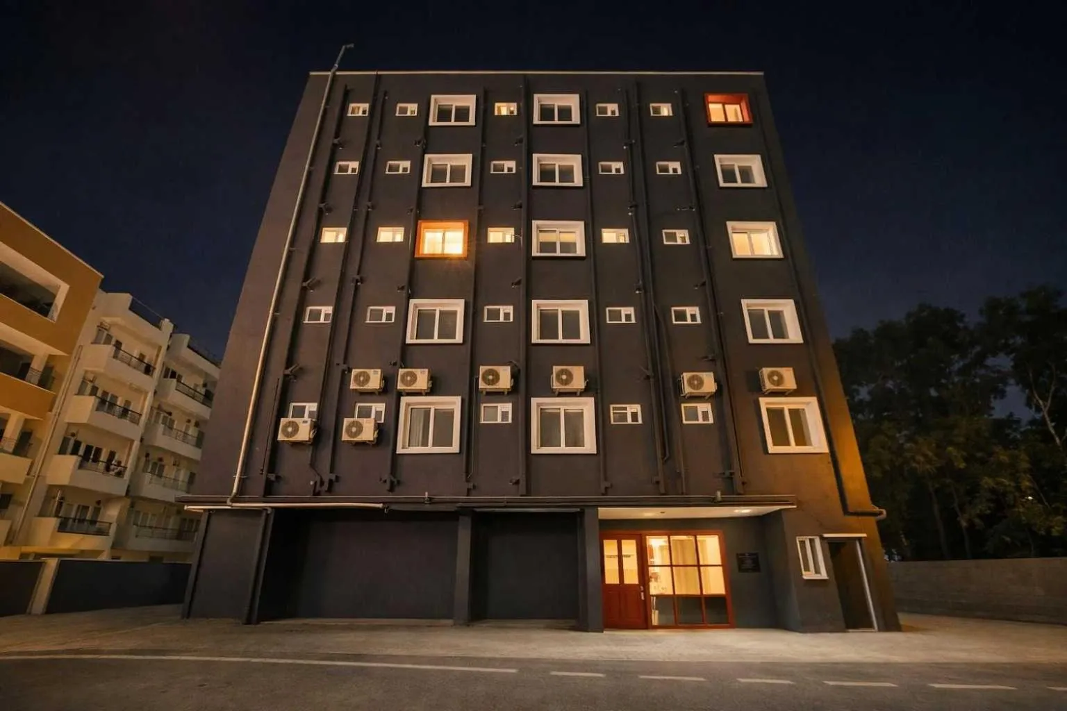 Facade/entrance in Townhouse Karmelaram Railway Station Sarjapur
